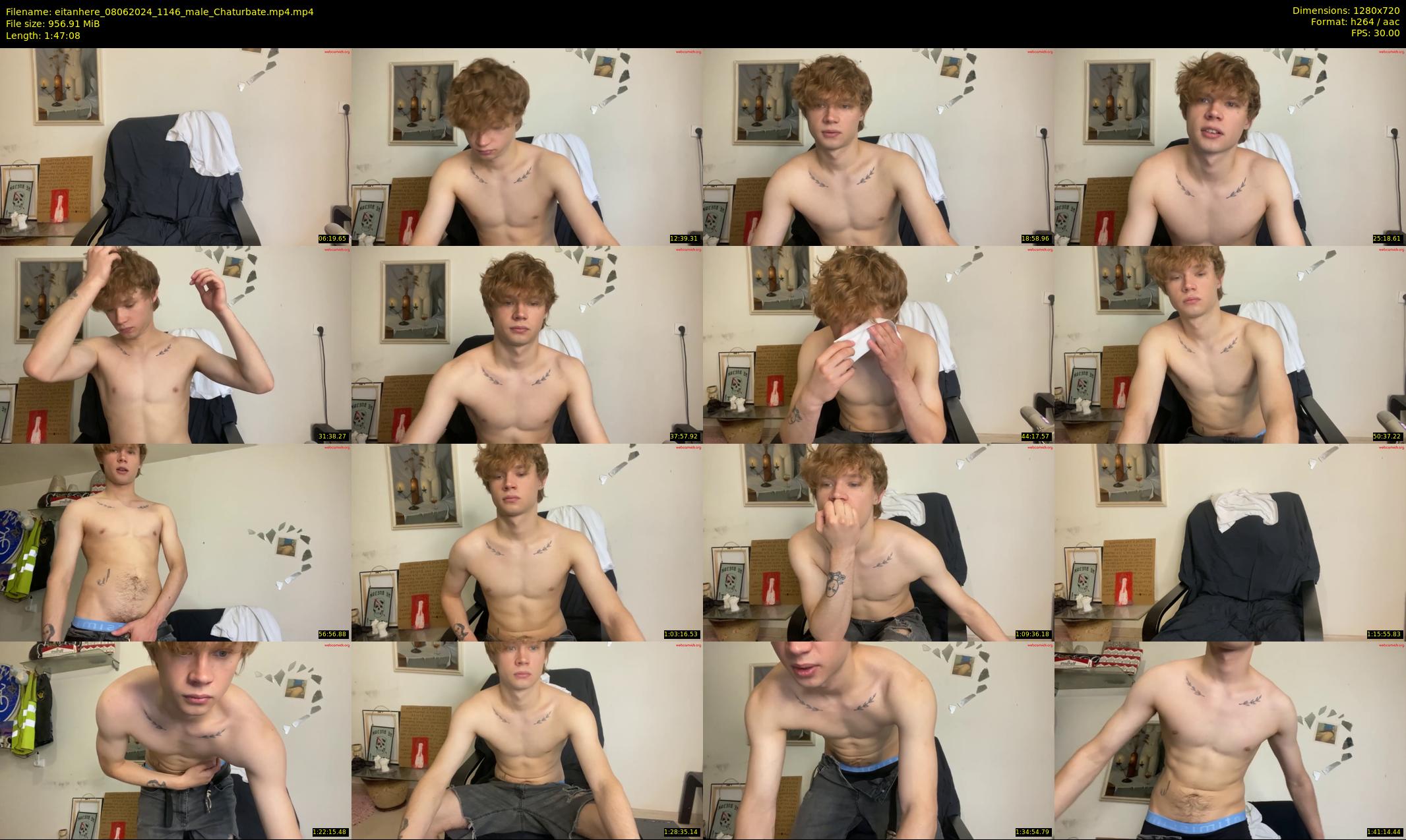eitanhere — 108 minute Chaturbate male cam show recording, 720p, Jun 8, 2024