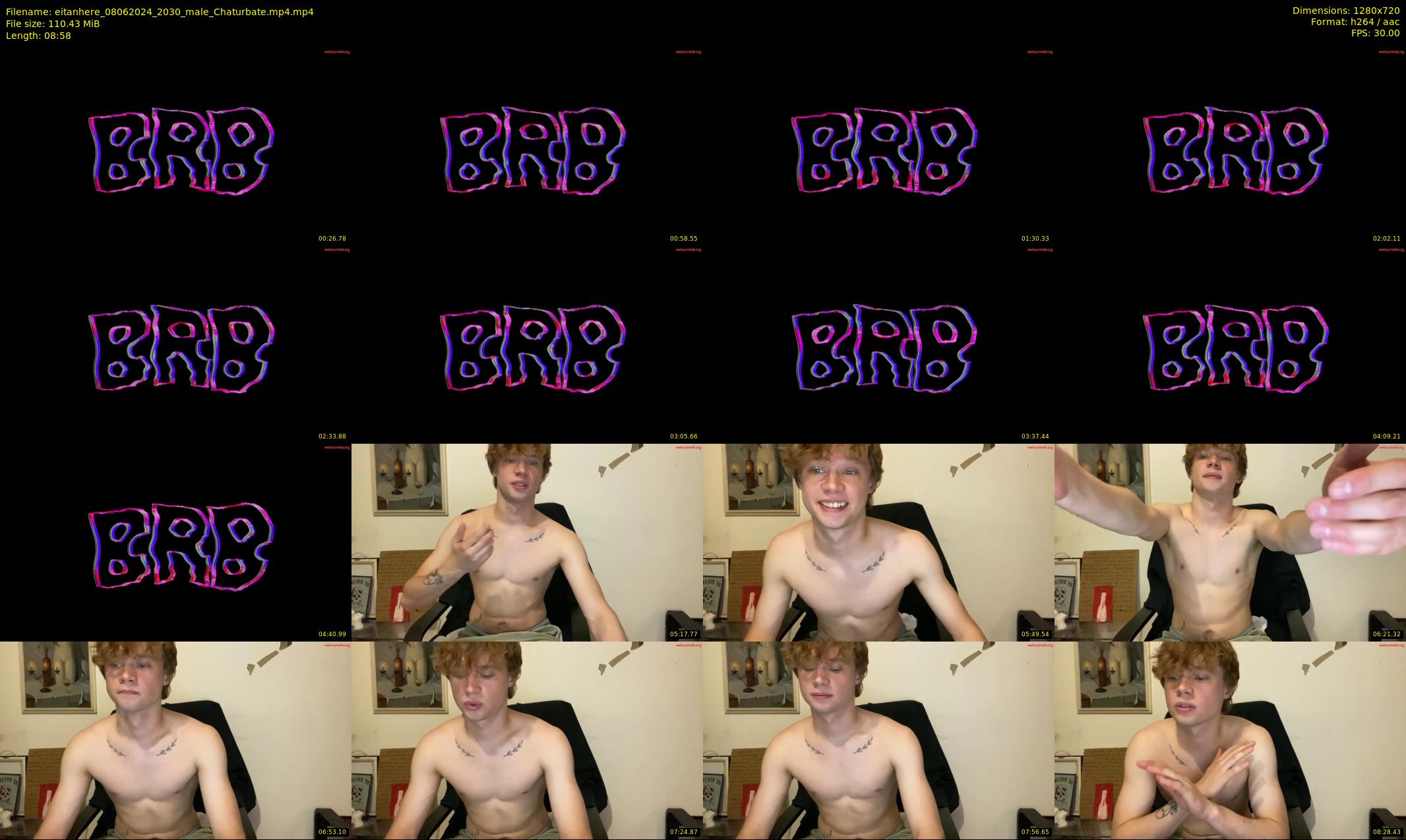eitanhere — 9 minute Chaturbate male cam show recording, 720p, Jun 8, 2024