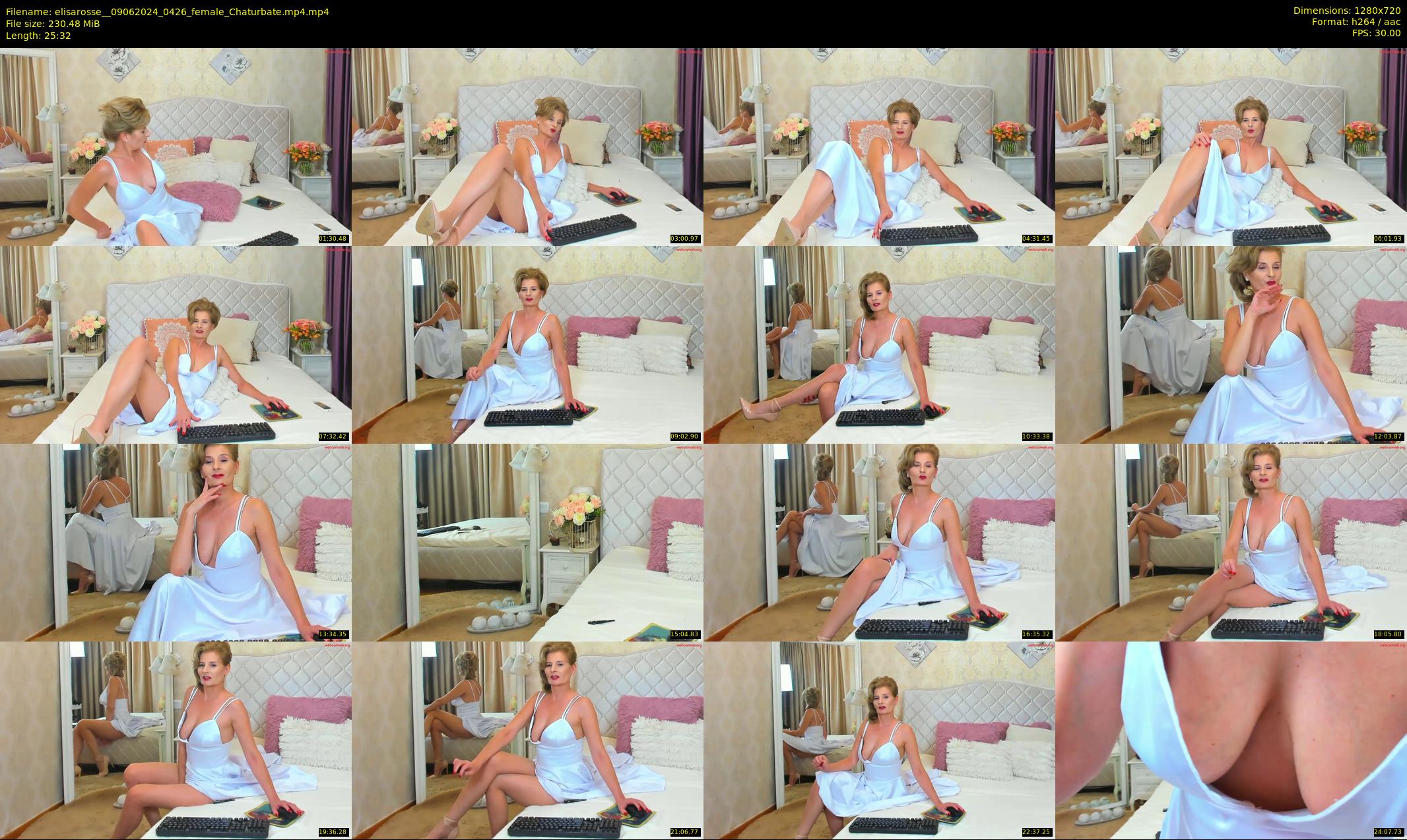 elisarosse_ — 26 minute Chaturbate female cam show recording, 720p, Jun 9, 2024
