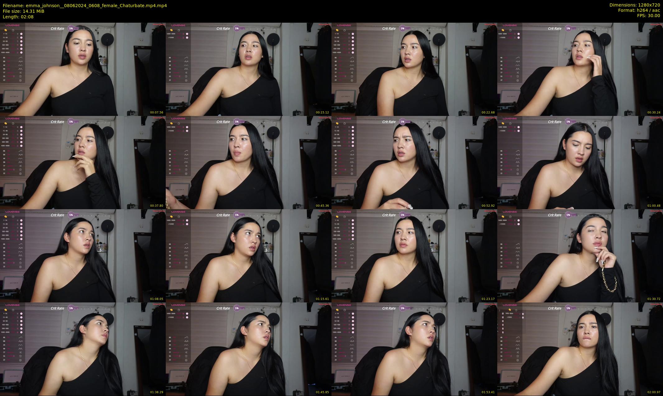 emma_johnson_ — 3 minute Chaturbate female cam show recording, 720p, Jun 8, 2024