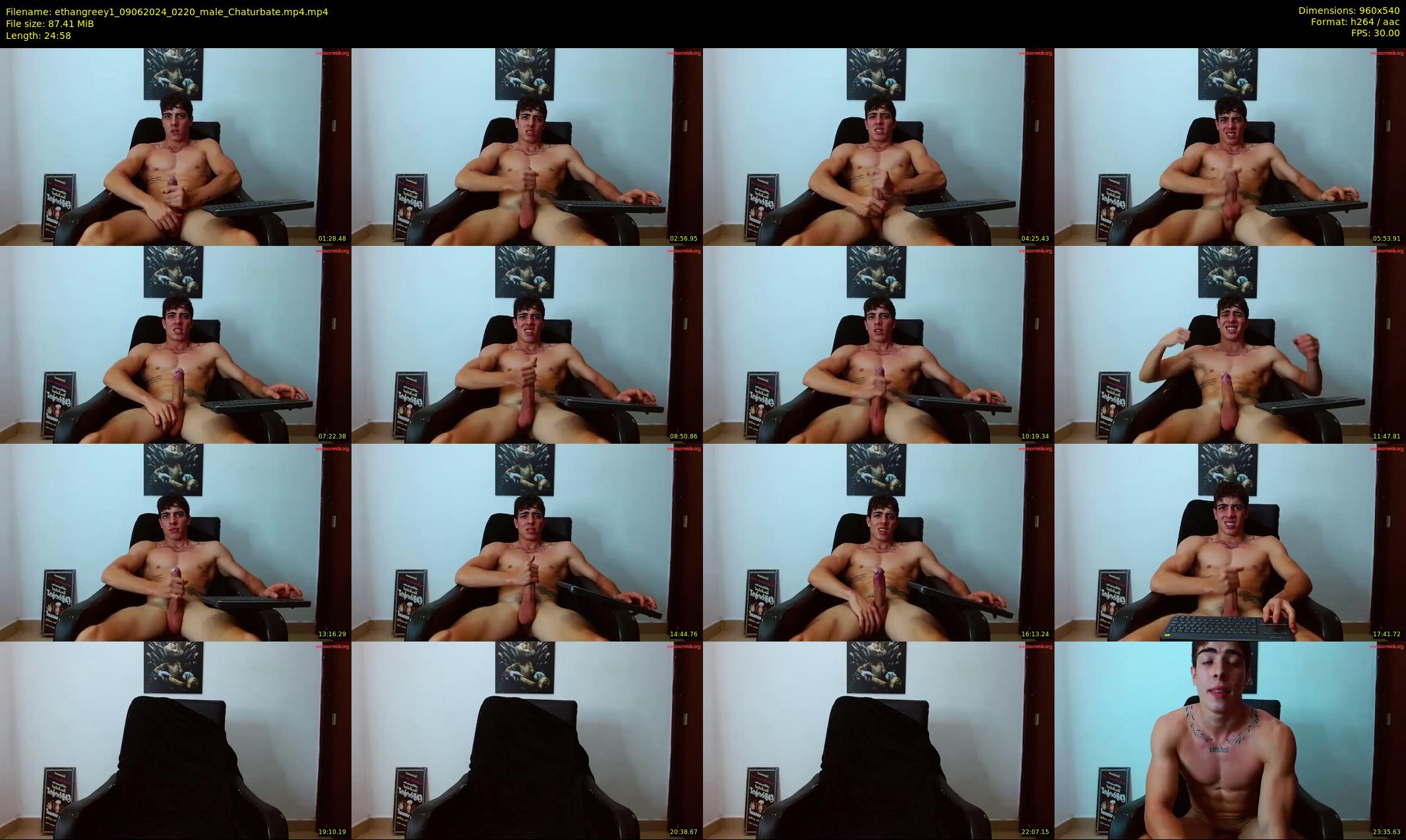 ethangreey1 — 25 minute Chaturbate male cam show recording, 480p, Jun 9, 2024