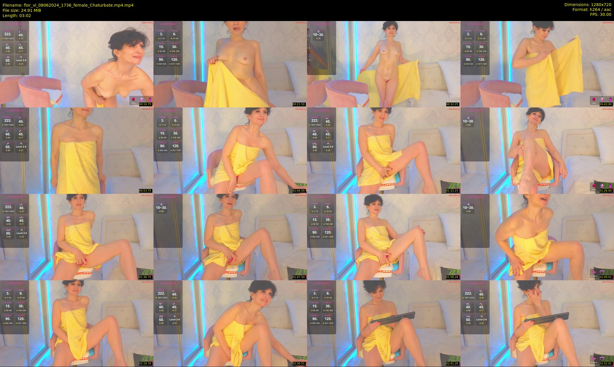 flor_vi — 4 minute Chaturbate female cam show recording, 720p, Jun 8, 2024