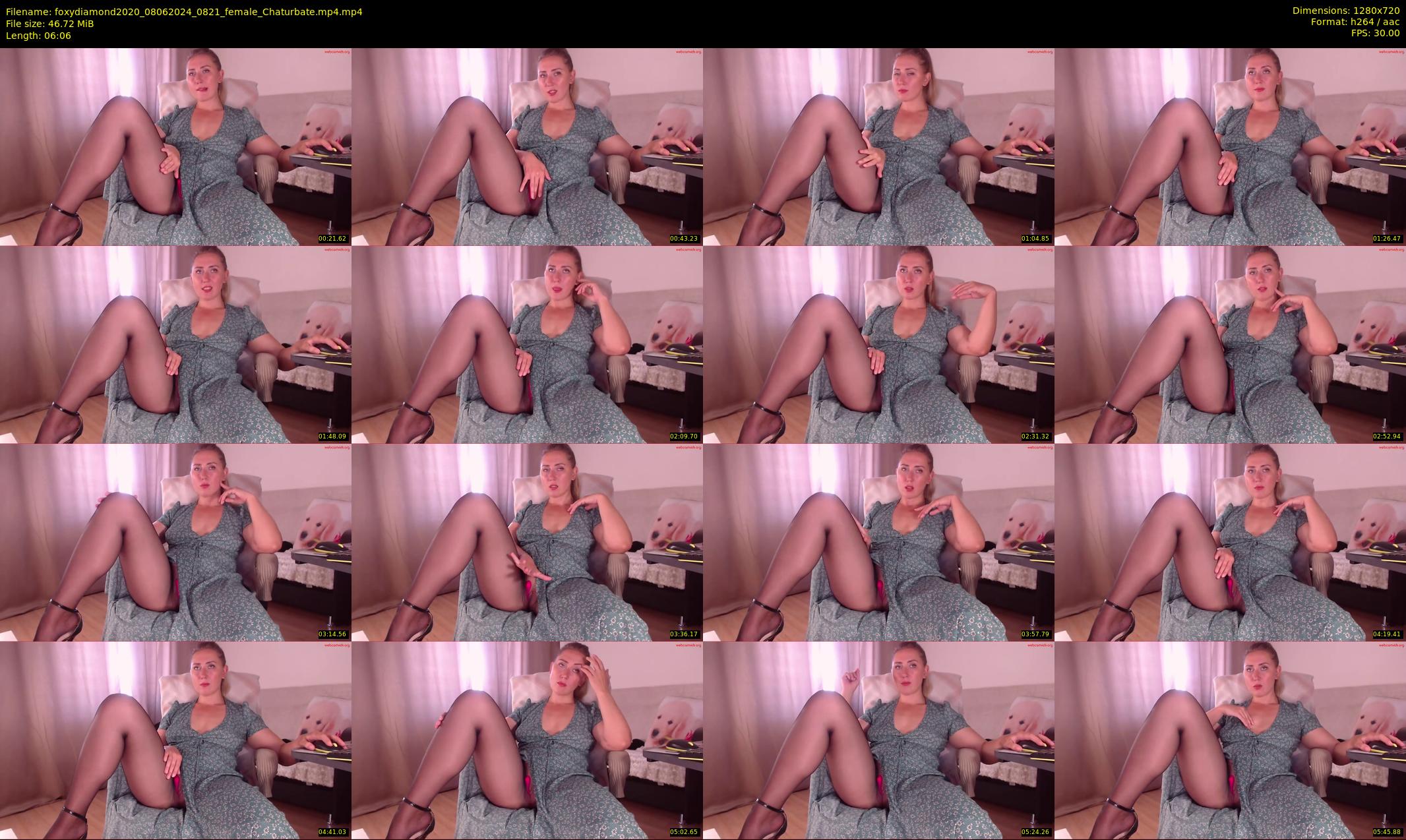 foxydiamond2020 — 7 minute Chaturbate female cam show recording, 720p, Jun 8, 2024