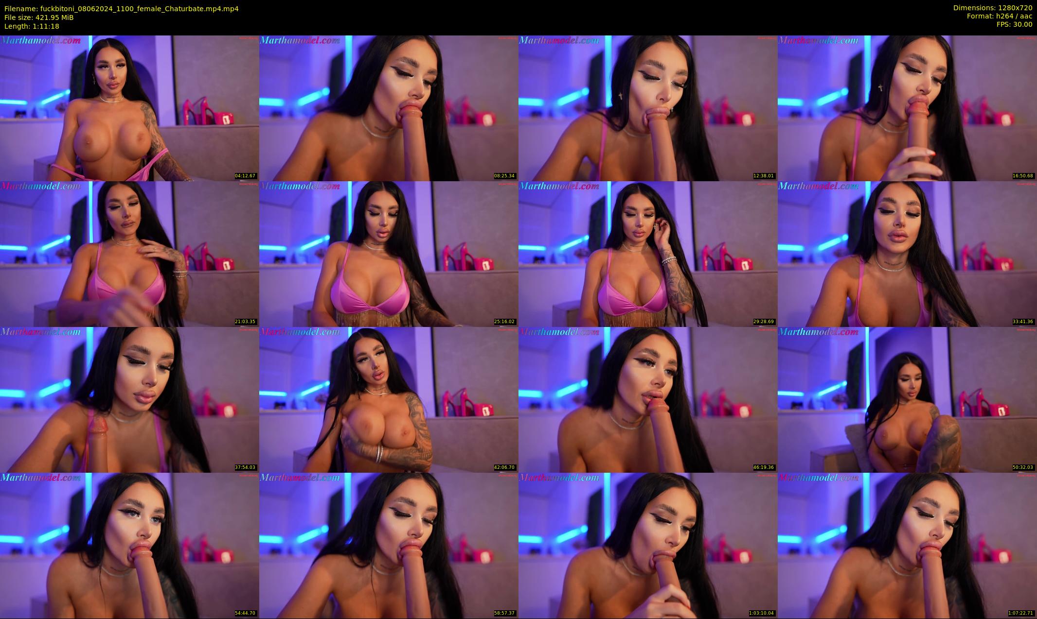 fuckbitoni — 72 minute Chaturbate couple cam show recording, 720p, Jun 8, 2024