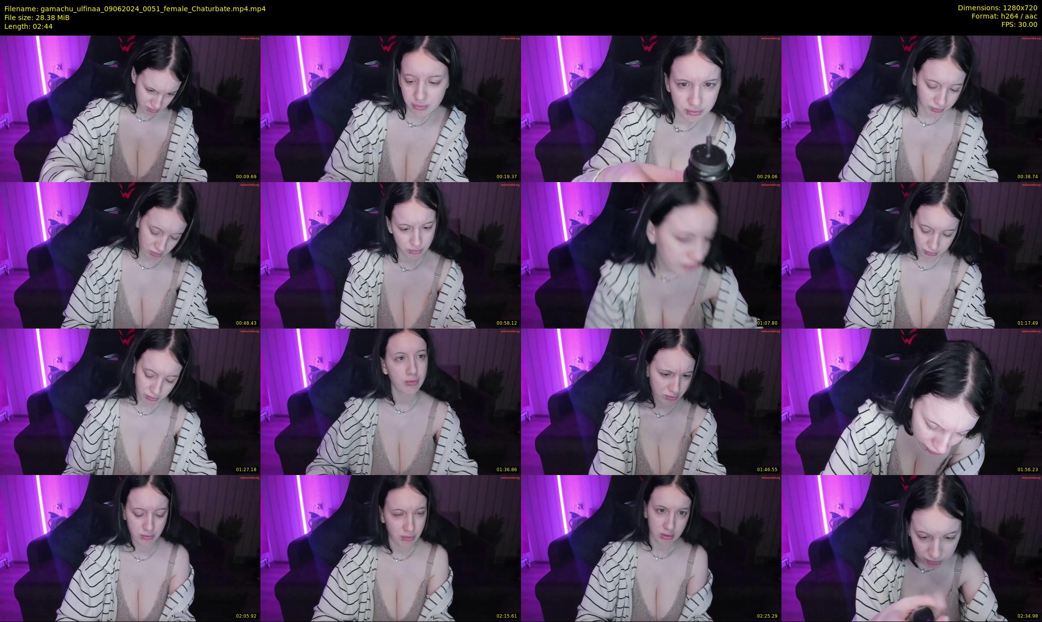 gamachu_ulfinaa — 3 minute Chaturbate female cam show recording, 720p, Jun 9, 2024