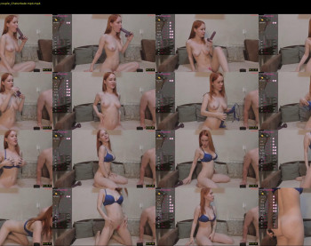 giweria — 4 minute Chaturbate couple cam show recording, 720p, Jun 8, 2024