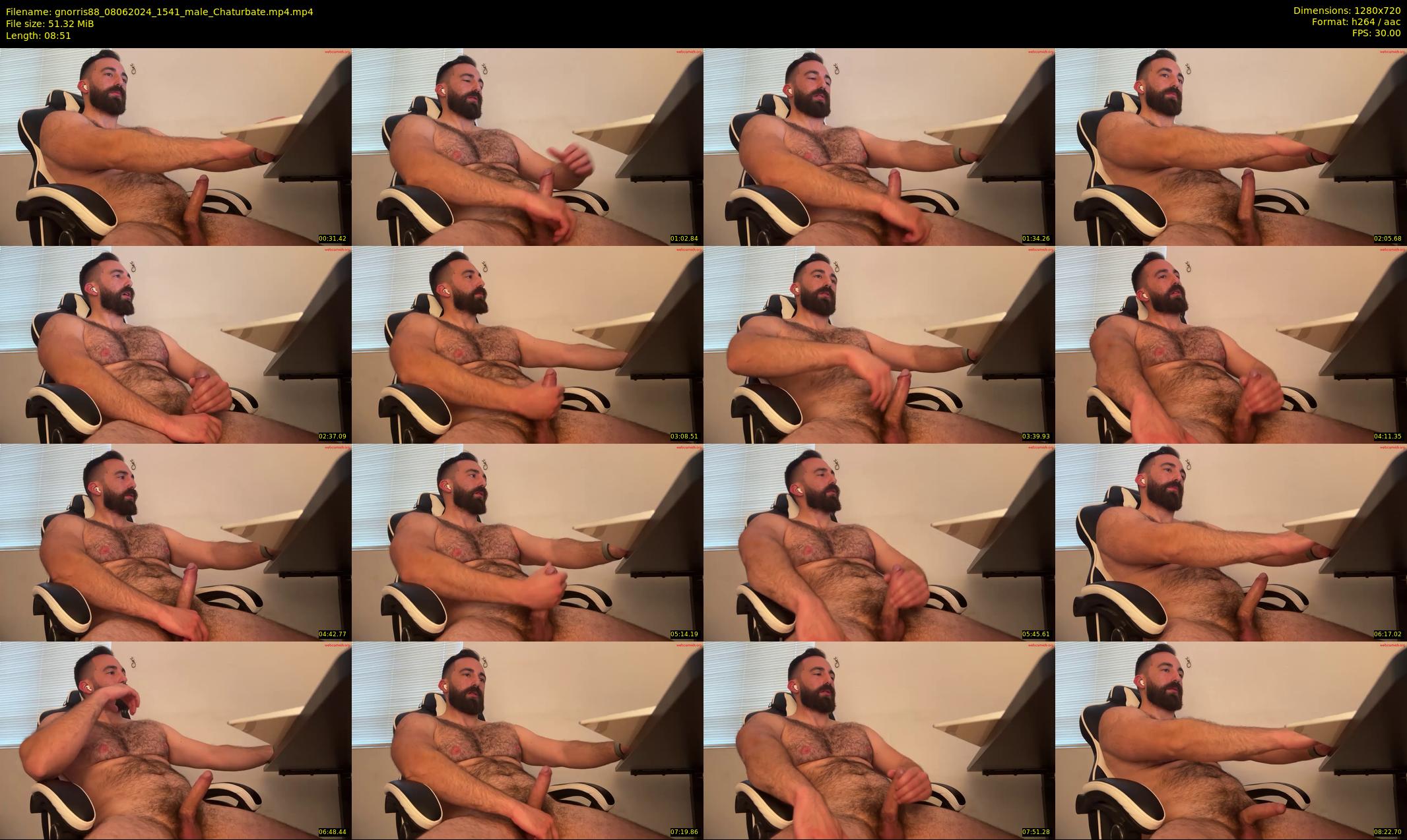 gnorris88 — 9 minute Chaturbate male cam show recording, 720p, Jun 8, 2024