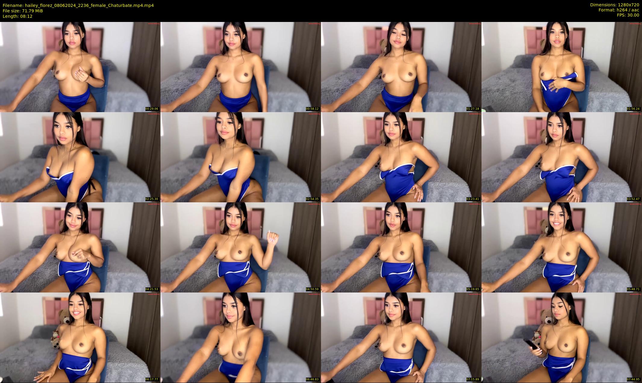 hailey_florez — 9 minute Chaturbate female cam show recording, 720p, Jun 8, 2024