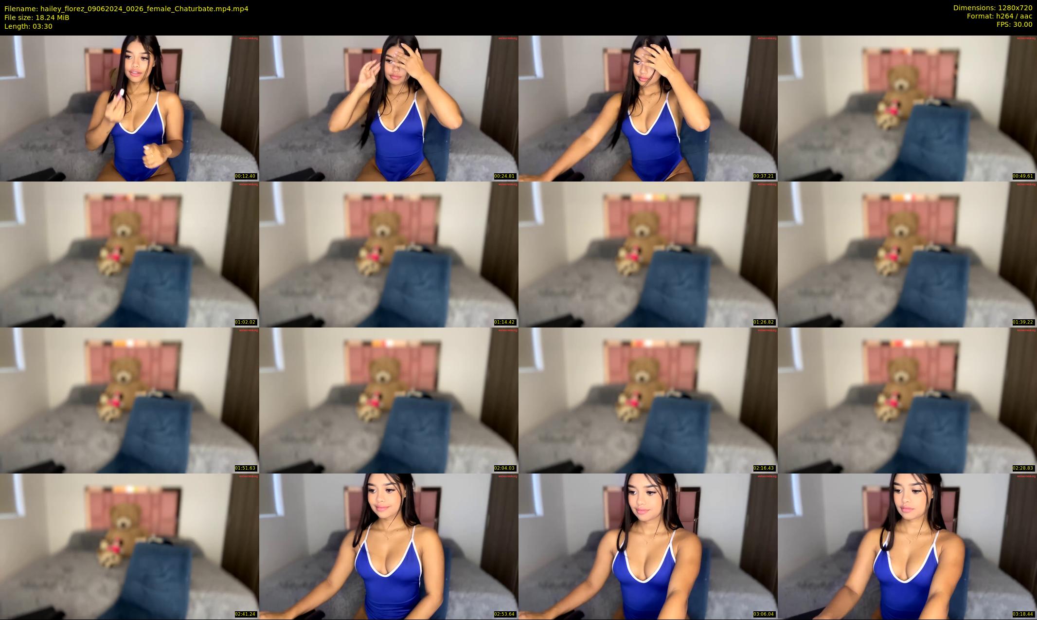 hailey_florez — 4 minute Chaturbate female cam show recording, 720p, Jun 9, 2024