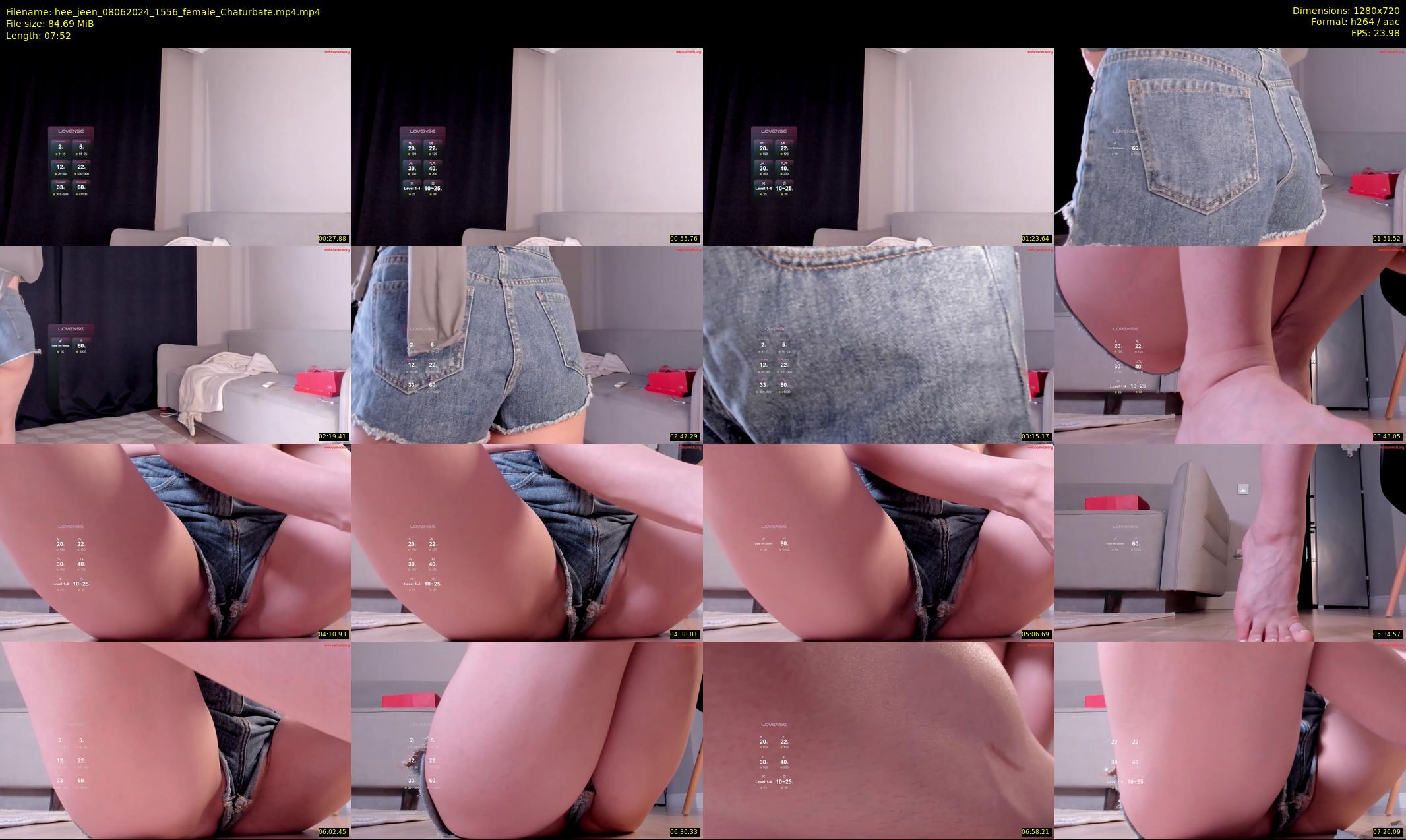 hee_jeen — 8 minute Chaturbate female cam show recording, 720p, Jun 8, 2024