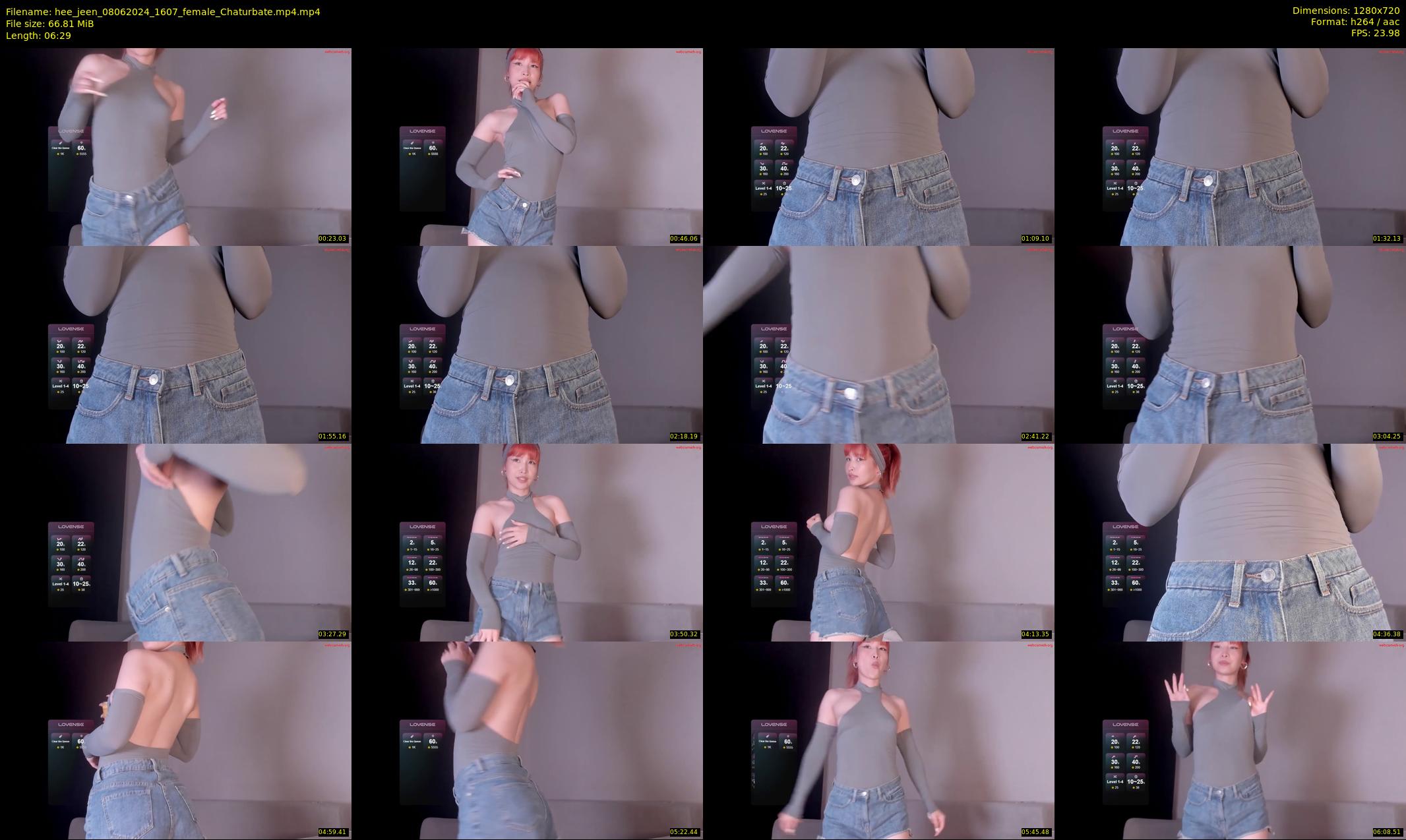 hee_jeen — 7 minute Chaturbate female cam show recording, 720p, Jun 8, 2024