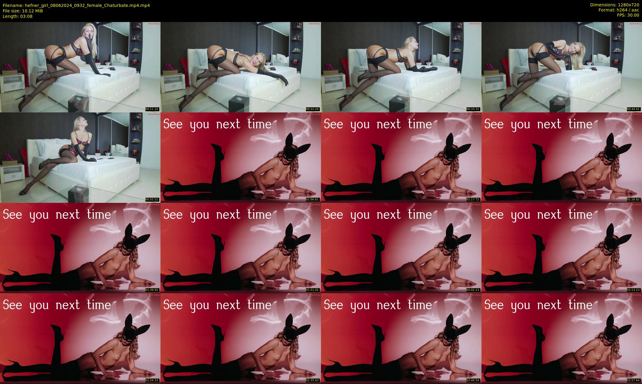 hefner_girl — 4 minute Chaturbate female cam show recording, 720p, Jun 8, 2024
