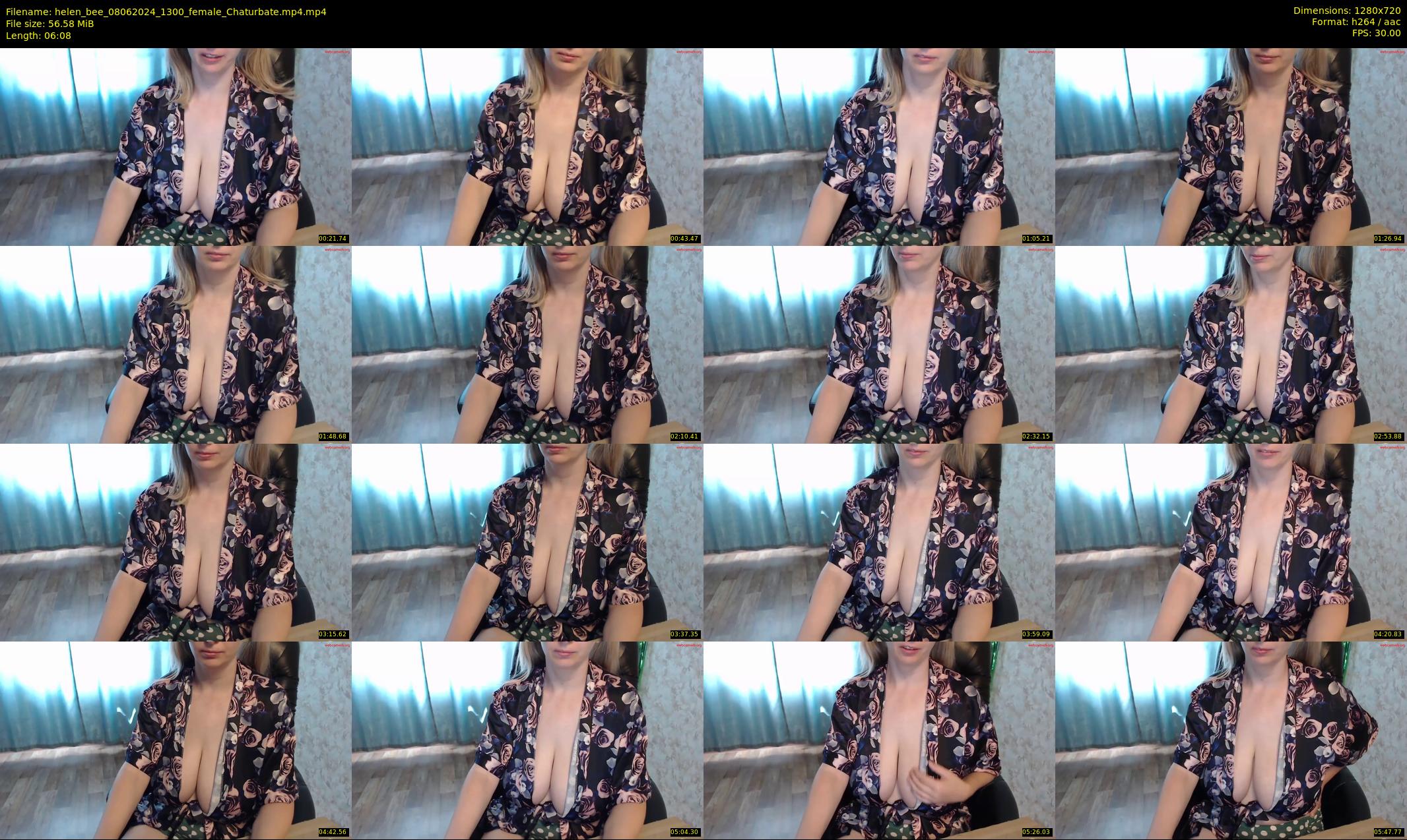 helen_bee — 7 minute Chaturbate female cam show recording, 720p, Jun 8, 2024