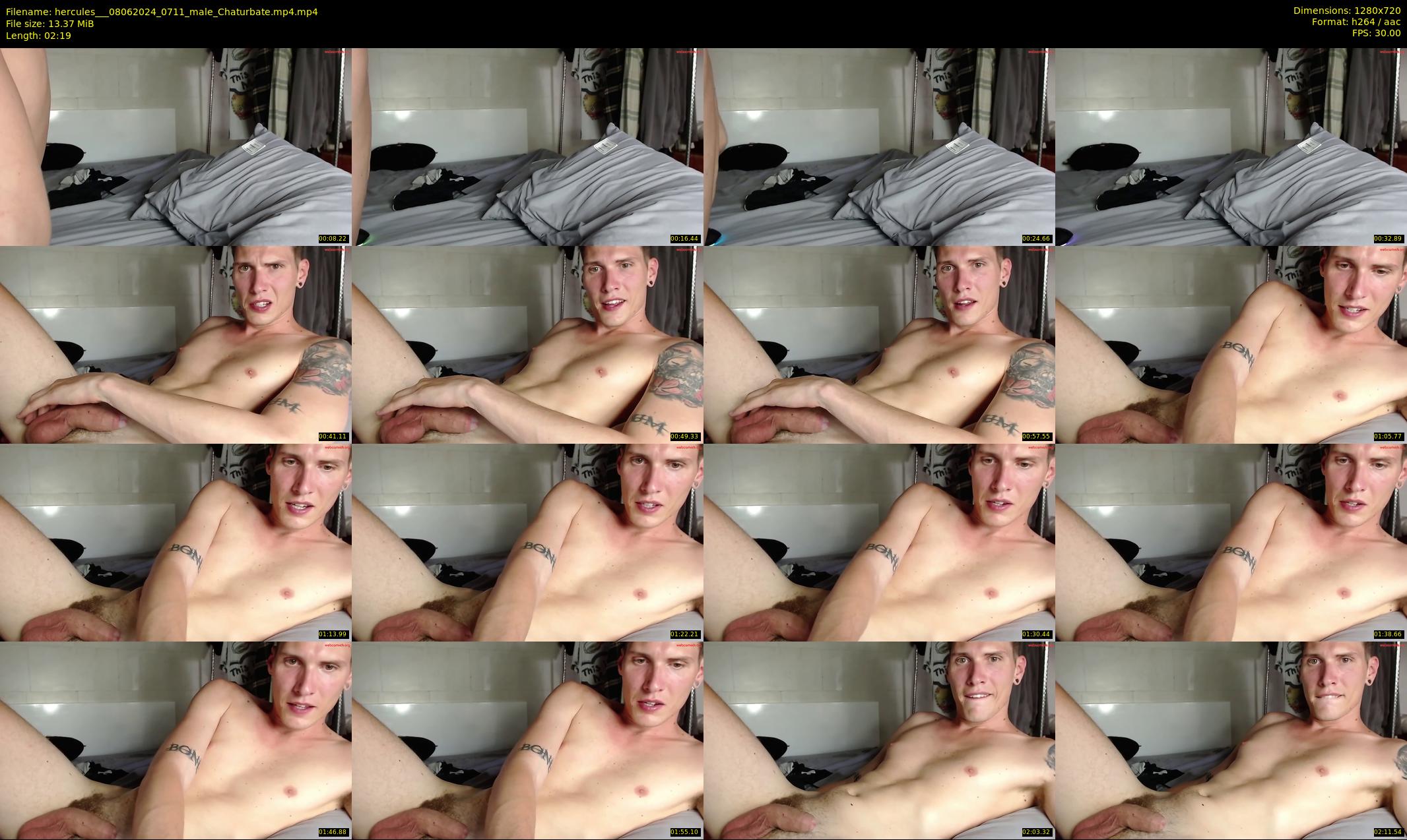 hercules__ — 3 minute Chaturbate male cam show recording, 720p, Jun 8, 2024