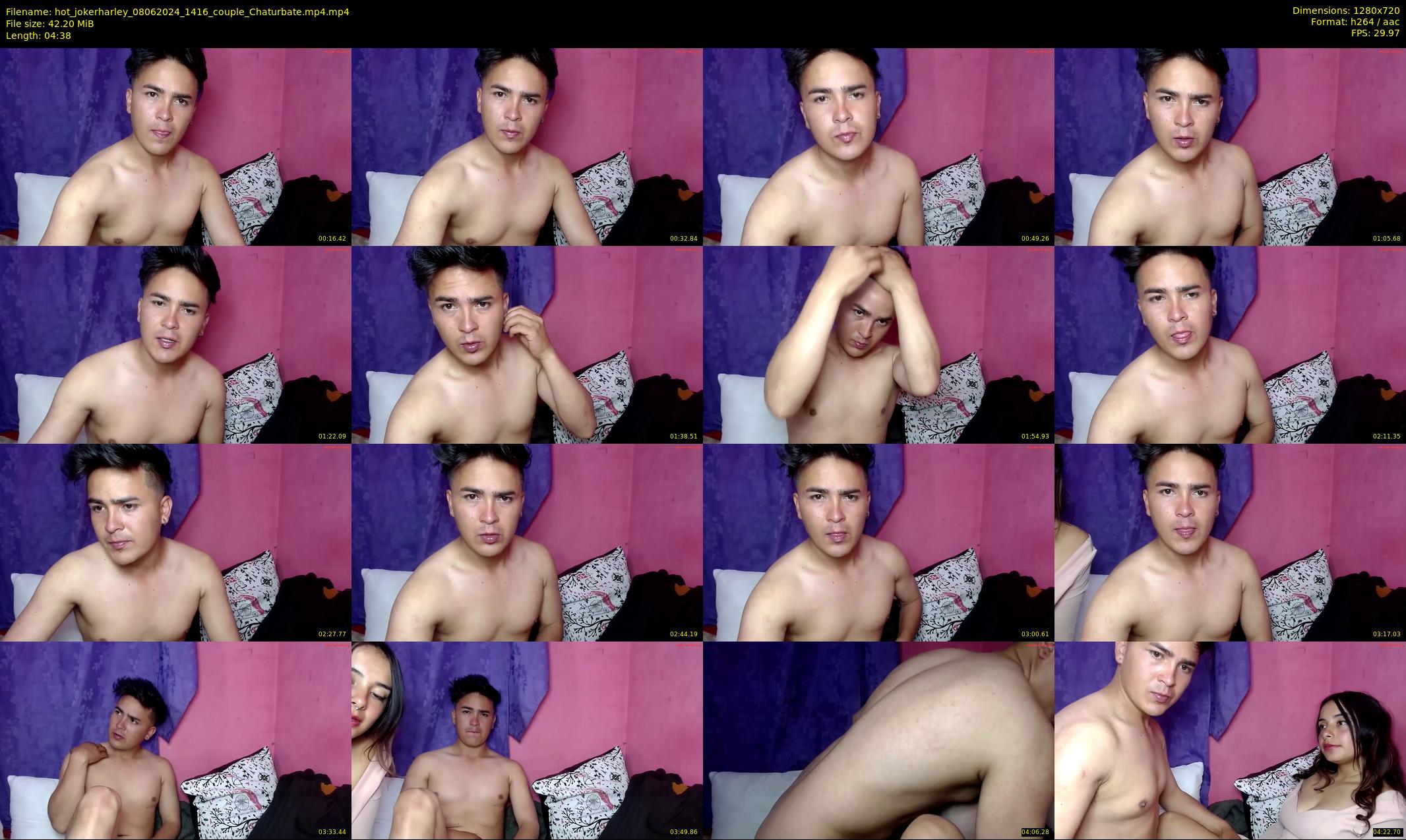 hot_jokerharley — 5 minute Chaturbate couple cam show recording, 720p, Jun 8, 2024