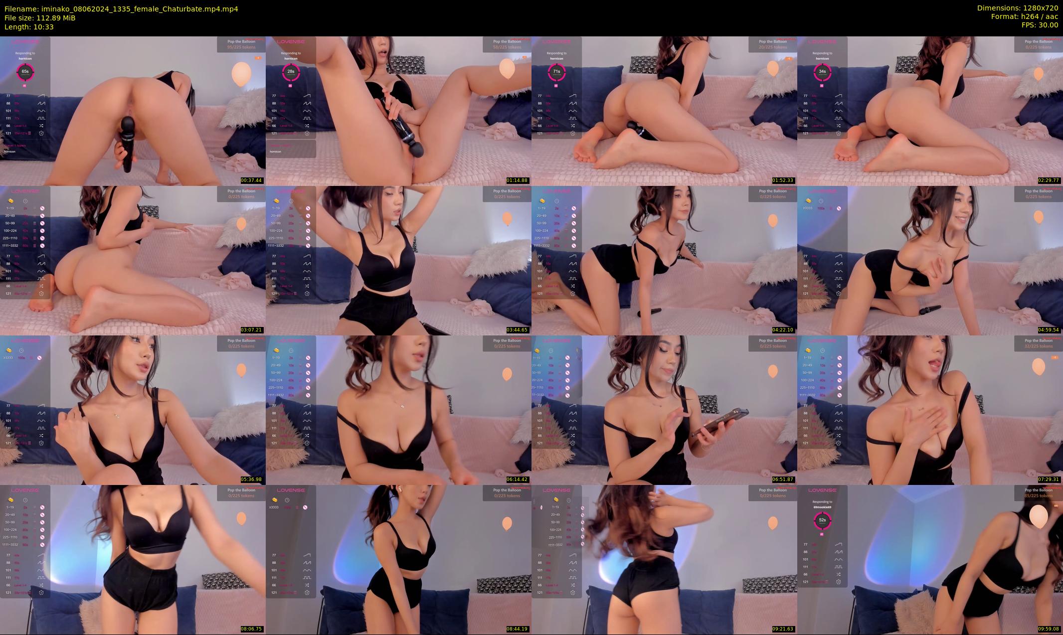 iminako — 11 minute Chaturbate female cam show recording, 720p, Jun 8, 2024