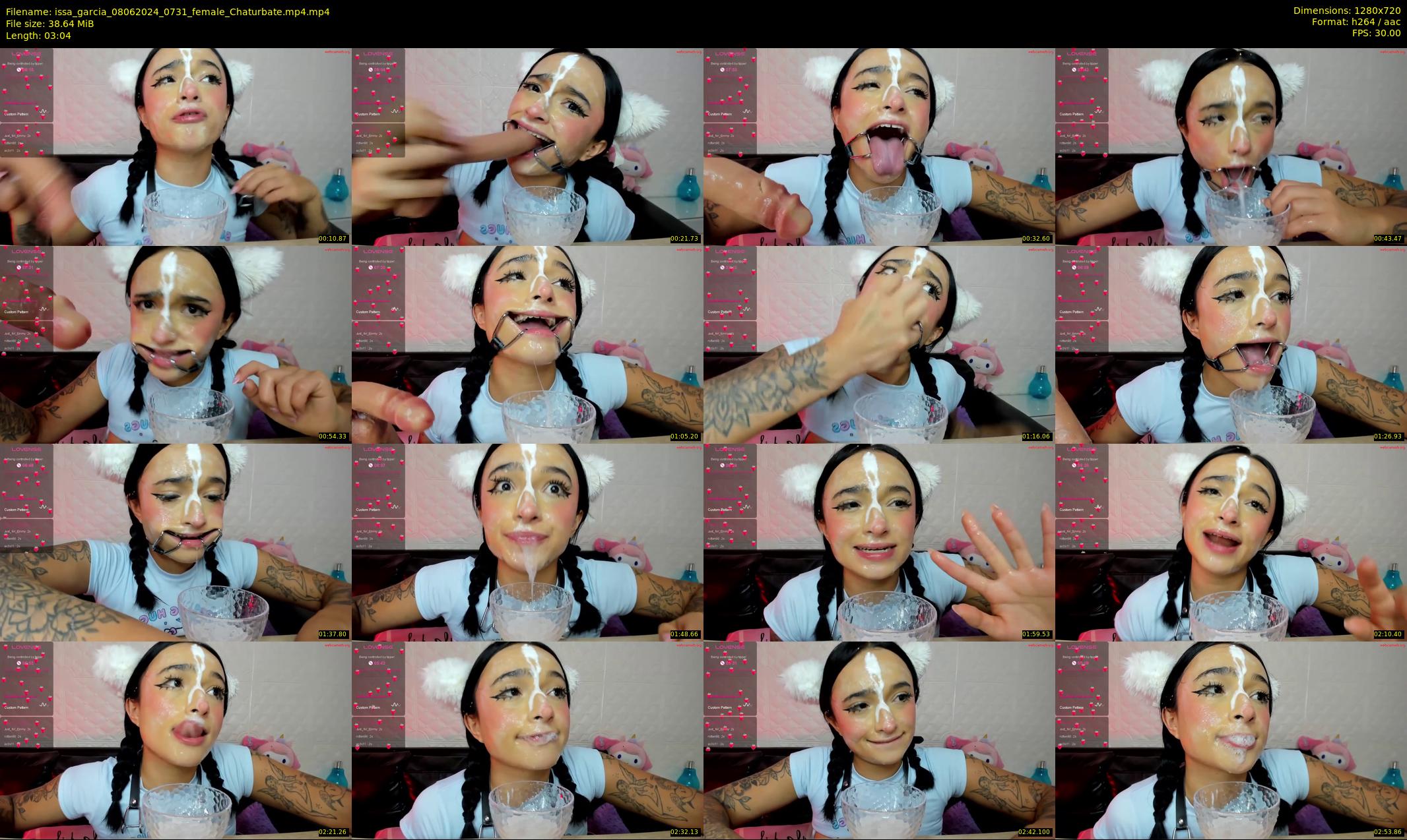 issa_garcia — 4 minute Chaturbate female cam show recording, 720p, Jun 8, 2024
