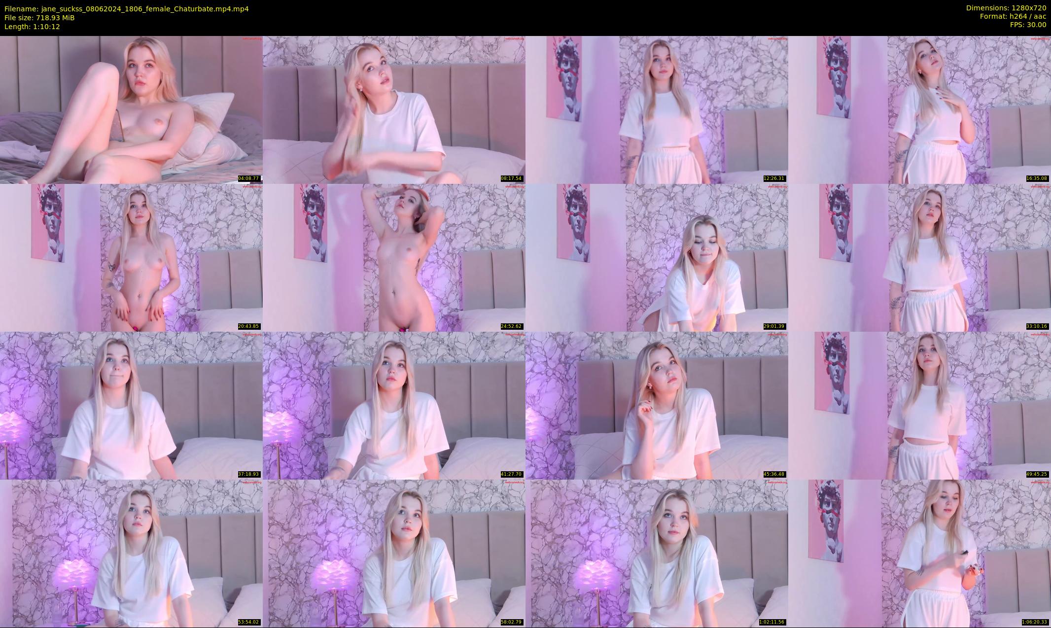 jane_suckss — 71 minute Chaturbate female cam show recording, 720p, Jun 8, 2024