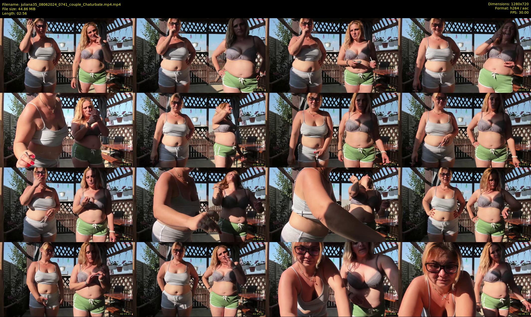 juliana35 — 3 minute Chaturbate couple cam show recording, 720p, Jun 8, 2024