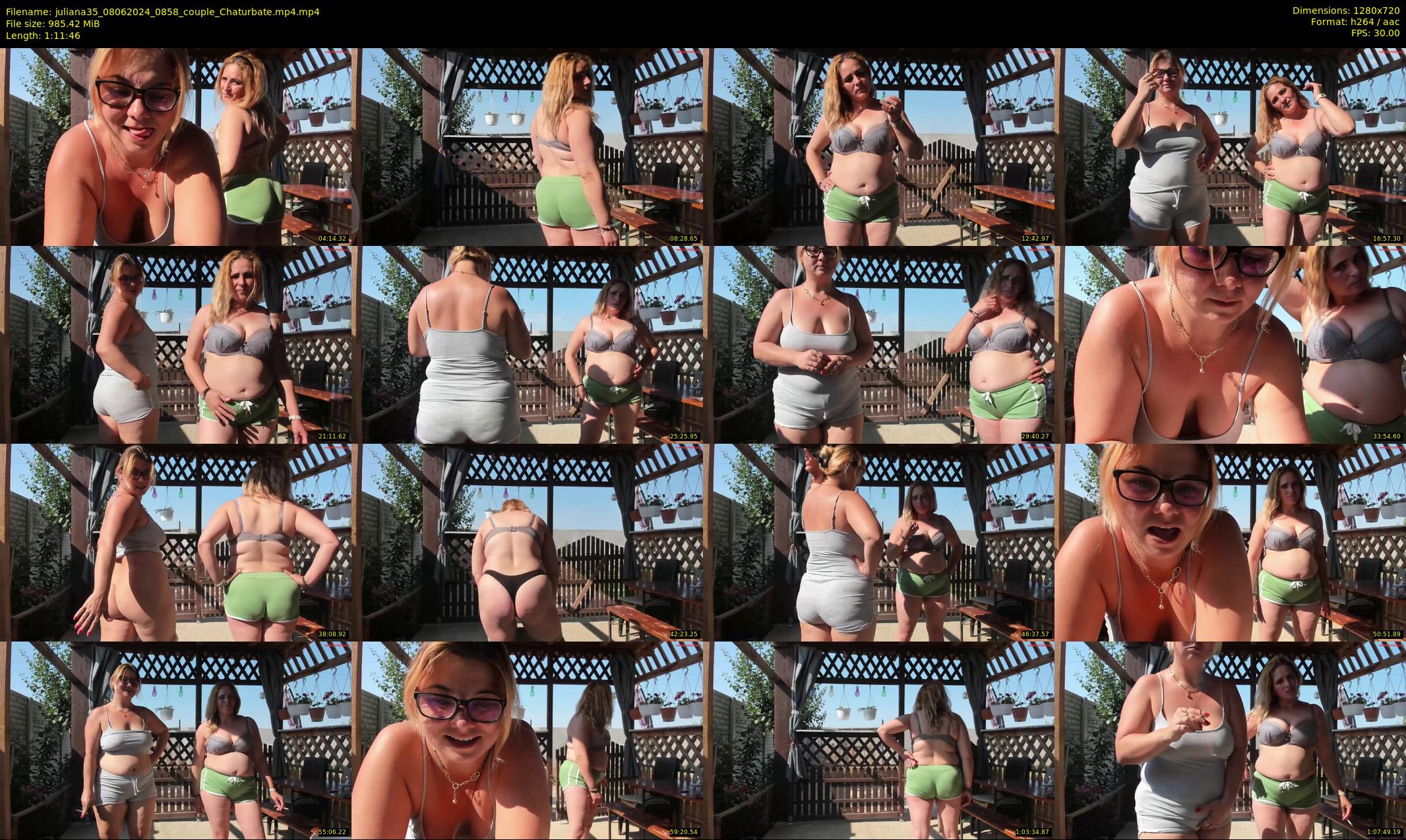 juliana35 — 72 minute Chaturbate couple cam show recording, 720p, Jun 8, 2024