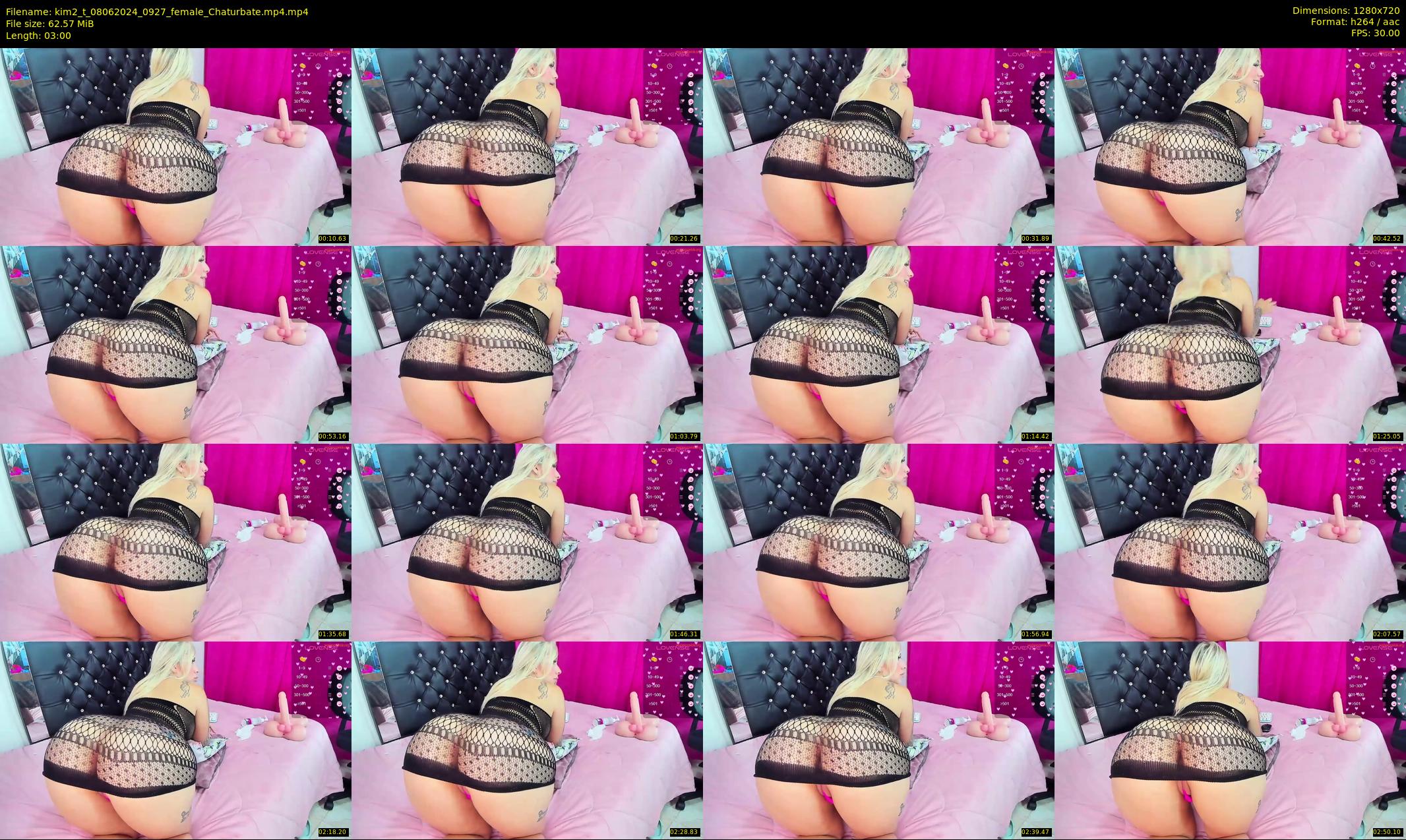 kim2_t — 3 minute Chaturbate female cam show recording, 720p, Jun 8, 2024