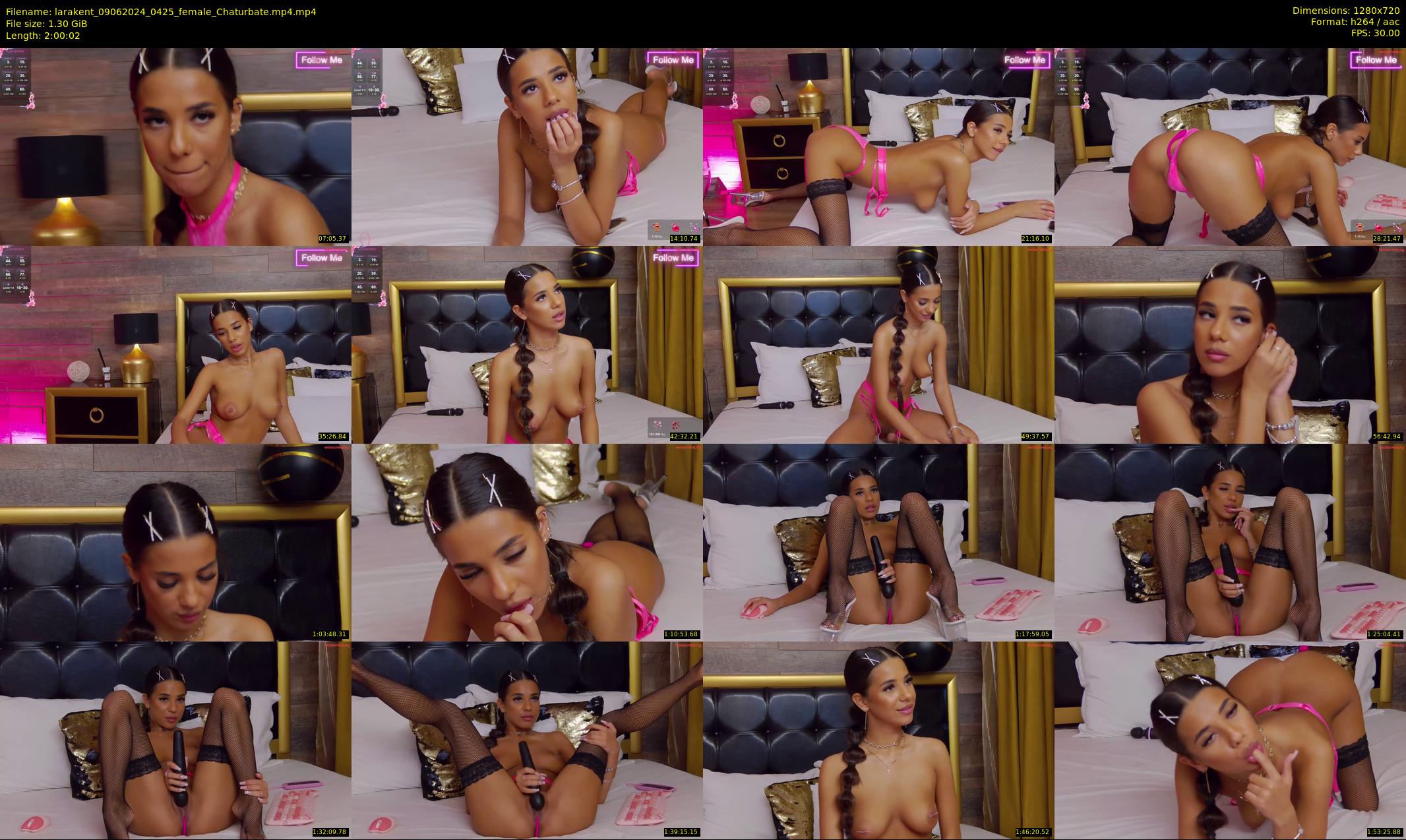 larakent — 121 minute Chaturbate female cam show recording, 720p, Jun 9, 2024