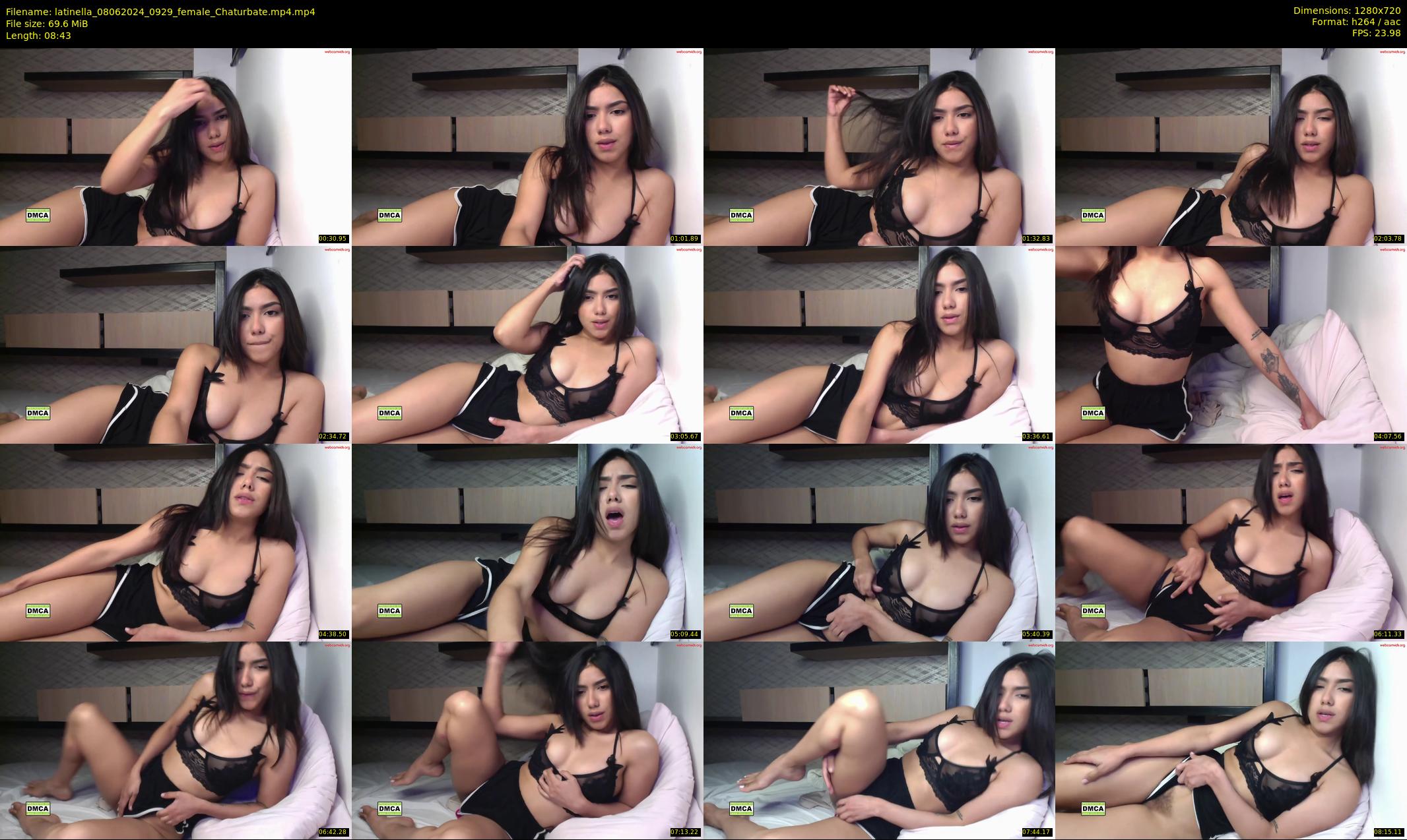 latinella — 9 minute Chaturbate female cam show recording, 720p, Jun 8, 2024