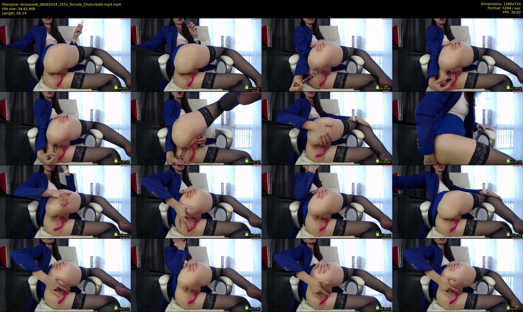 leraooook — 6 minute Chaturbate female cam show recording, 720p, Jun 8, 2024