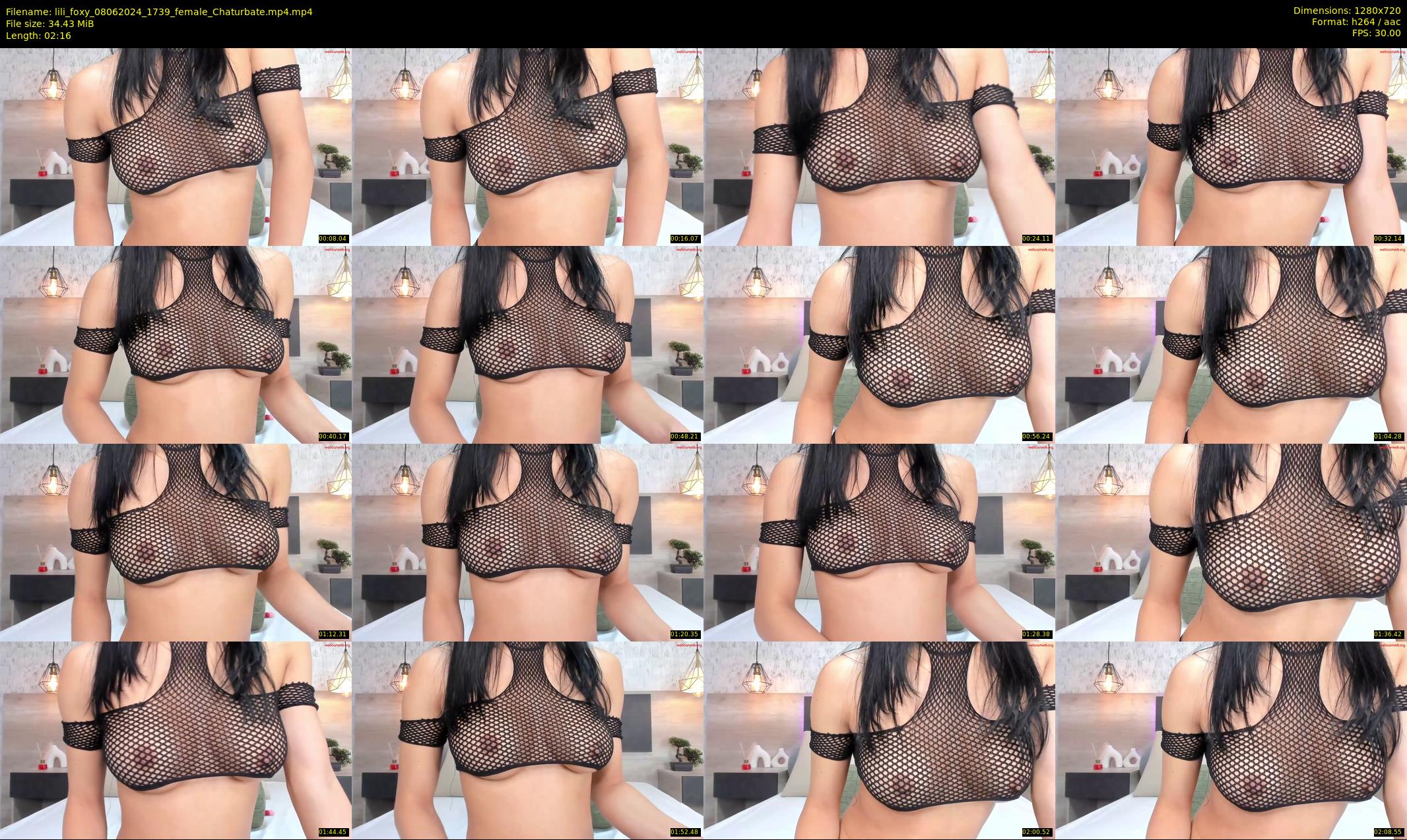 lili_foxy — 3 minute Chaturbate female cam show recording, 720p, Jun 8, 2024