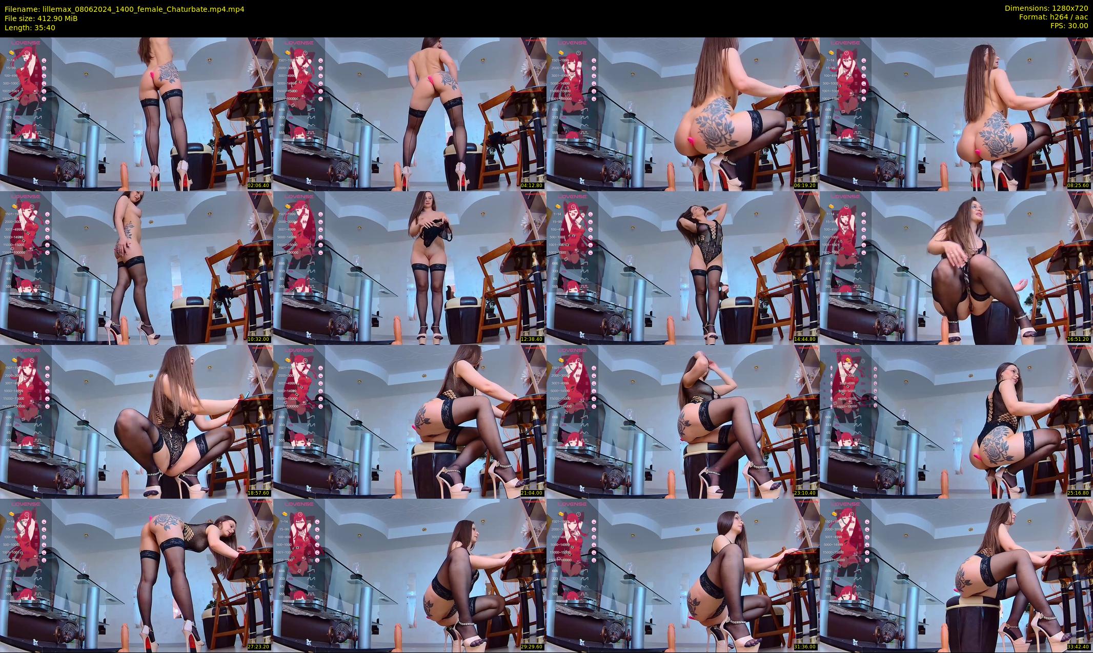 lillemax — 36 minute Chaturbate female cam show recording, 720p, Jun 8, 2024