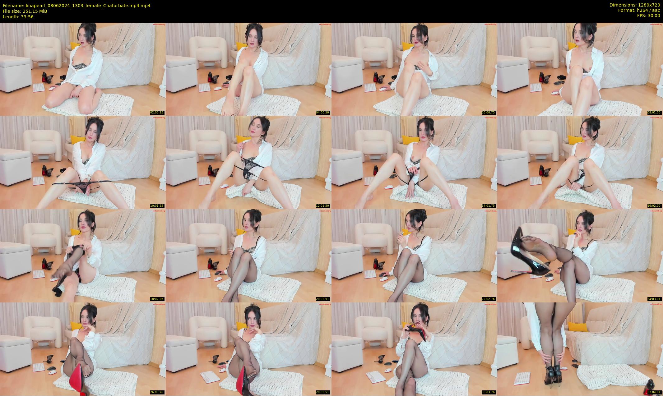 linapearl — 34 minute Chaturbate female cam show recording, 720p, Jun 8, 2024