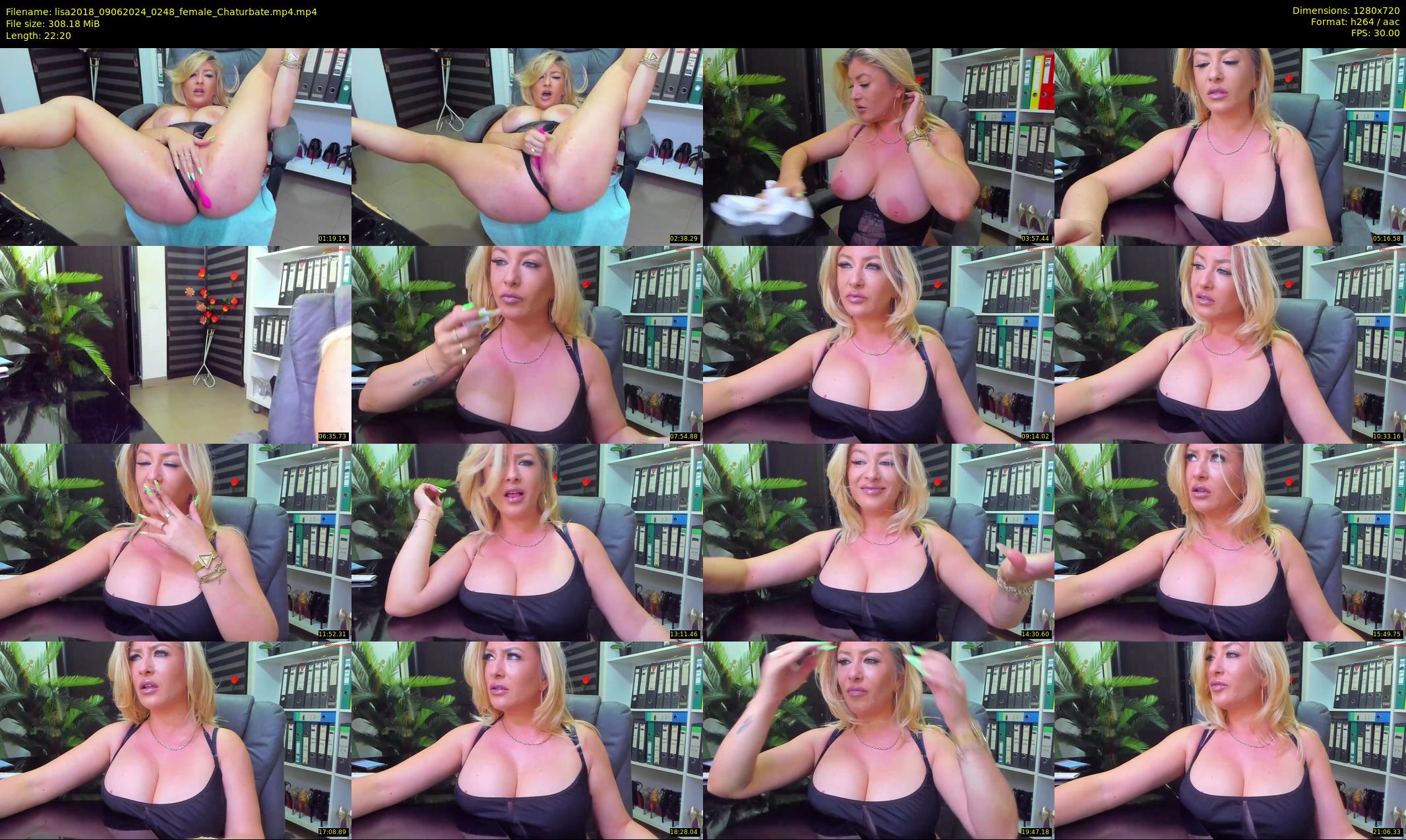 lisa2018 — 23 minute Chaturbate female cam show recording, 720p, Jun 9, 2024