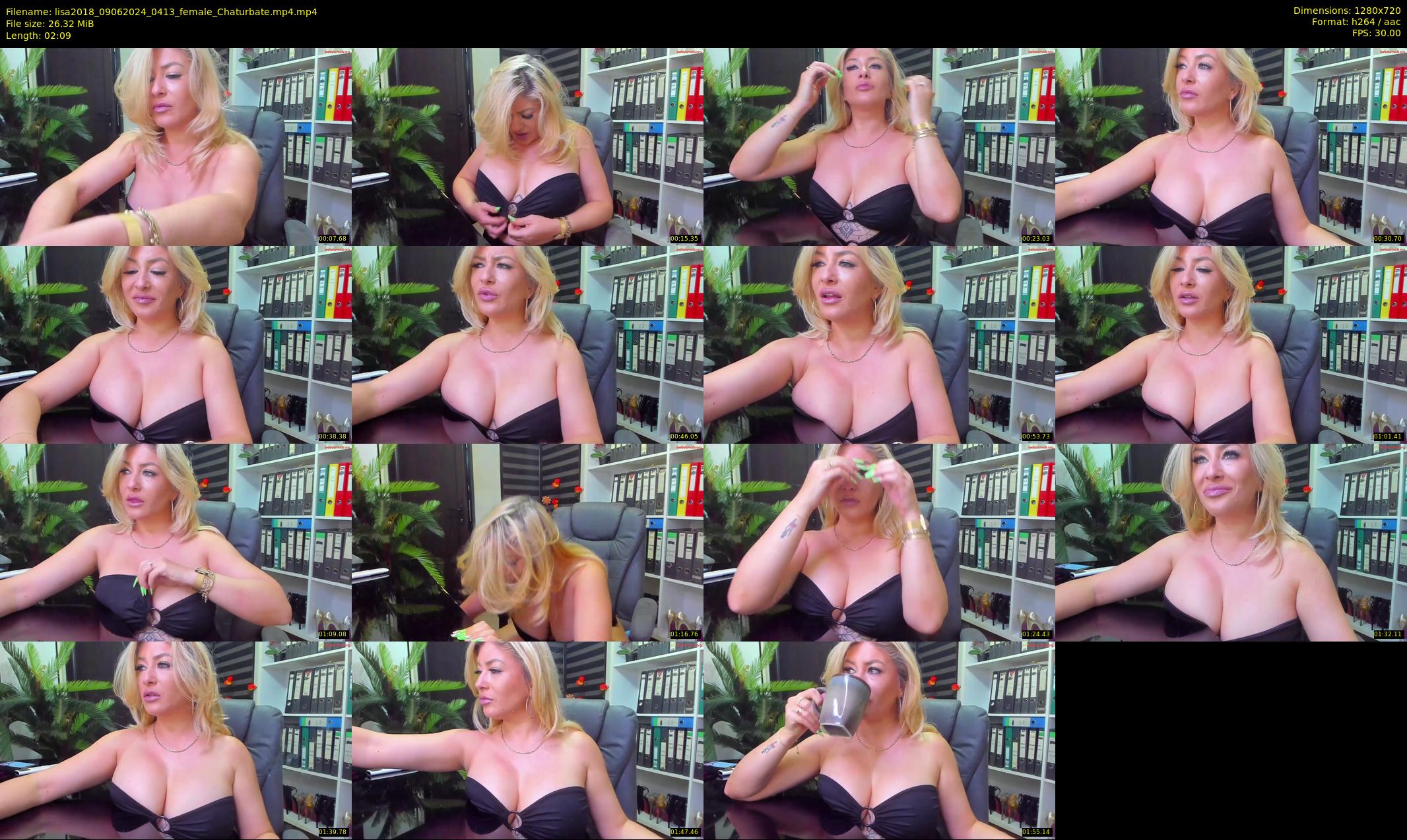 lisa2018 — 3 minute Chaturbate female cam show recording, 720p, Jun 9, 2024