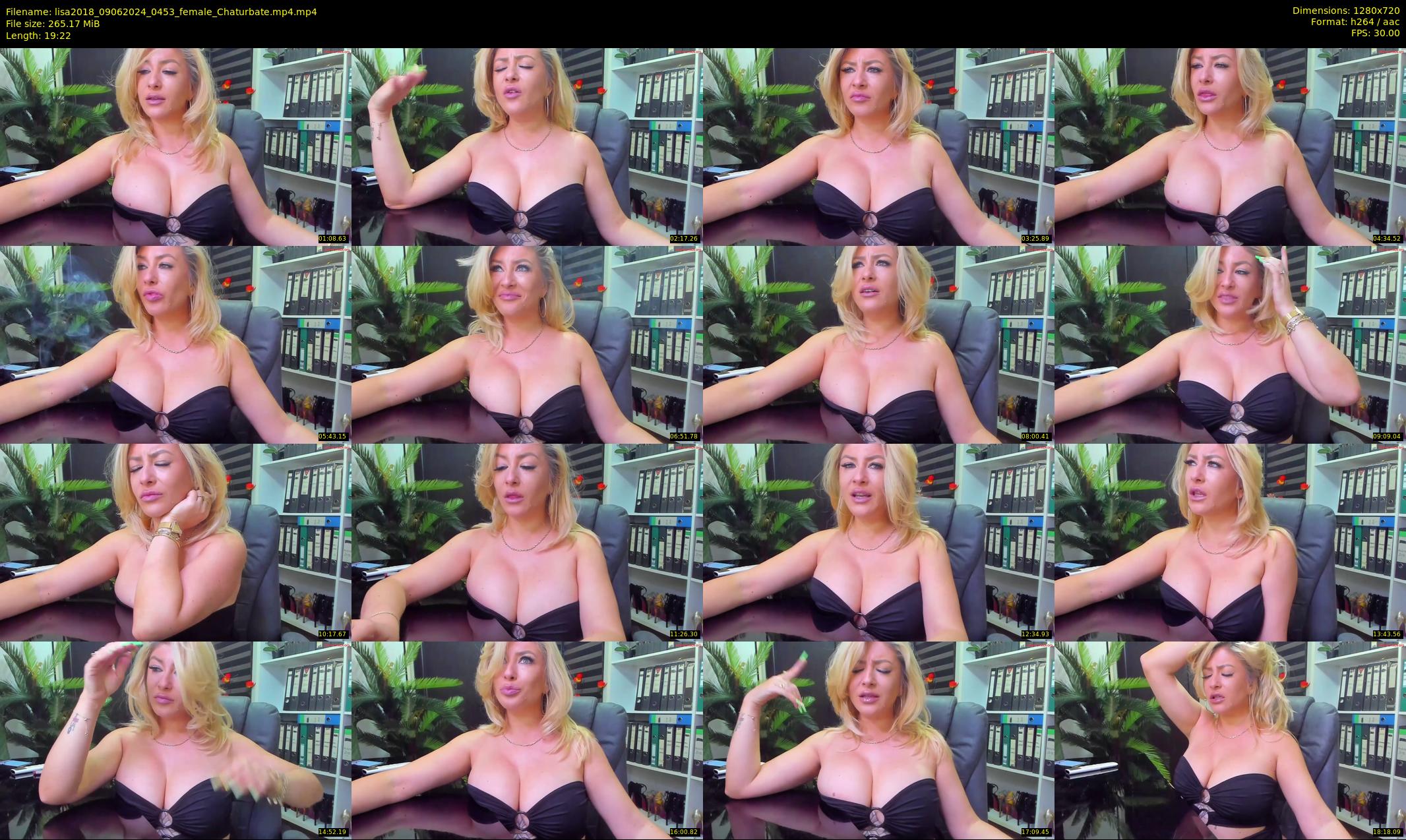lisa2018 — 20 minute Chaturbate female cam show recording, 720p, Jun 9, 2024