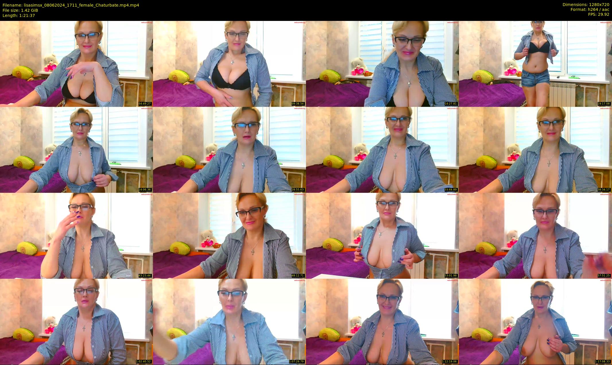 lisasimsx — 82 minute Chaturbate female cam show recording, 720p, Jun 8, 2024
