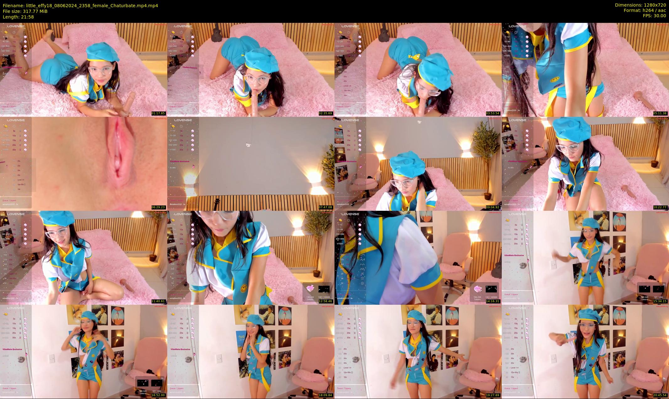little_effy18 — 22 minute Chaturbate female cam show recording, 720p, Jun 8, 2024