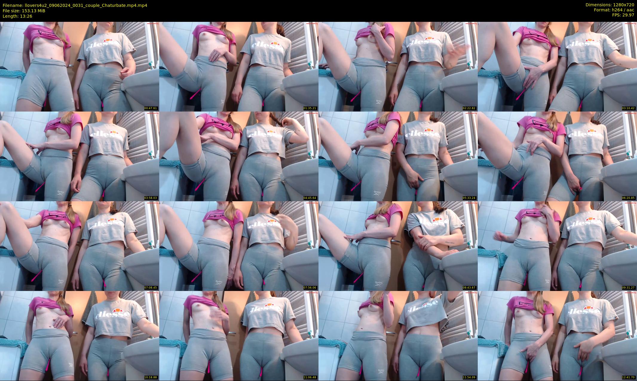 llovers4u2 — 14 minute Chaturbate couple cam show recording, 720p, Jun 9, 2024