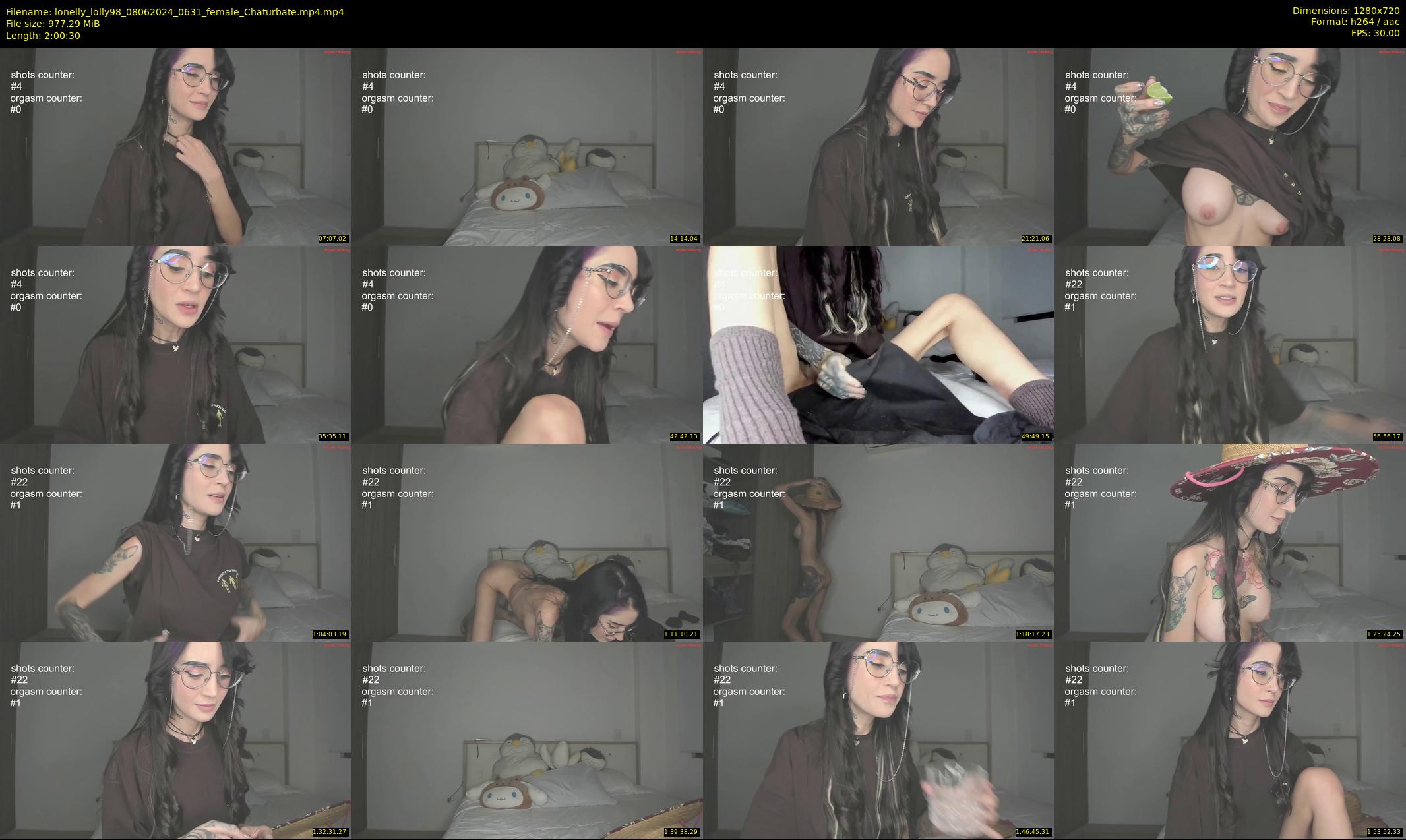 lonelly_lolly98 — 121 minute Chaturbate female cam show recording, 720p, Jun 8, 2024