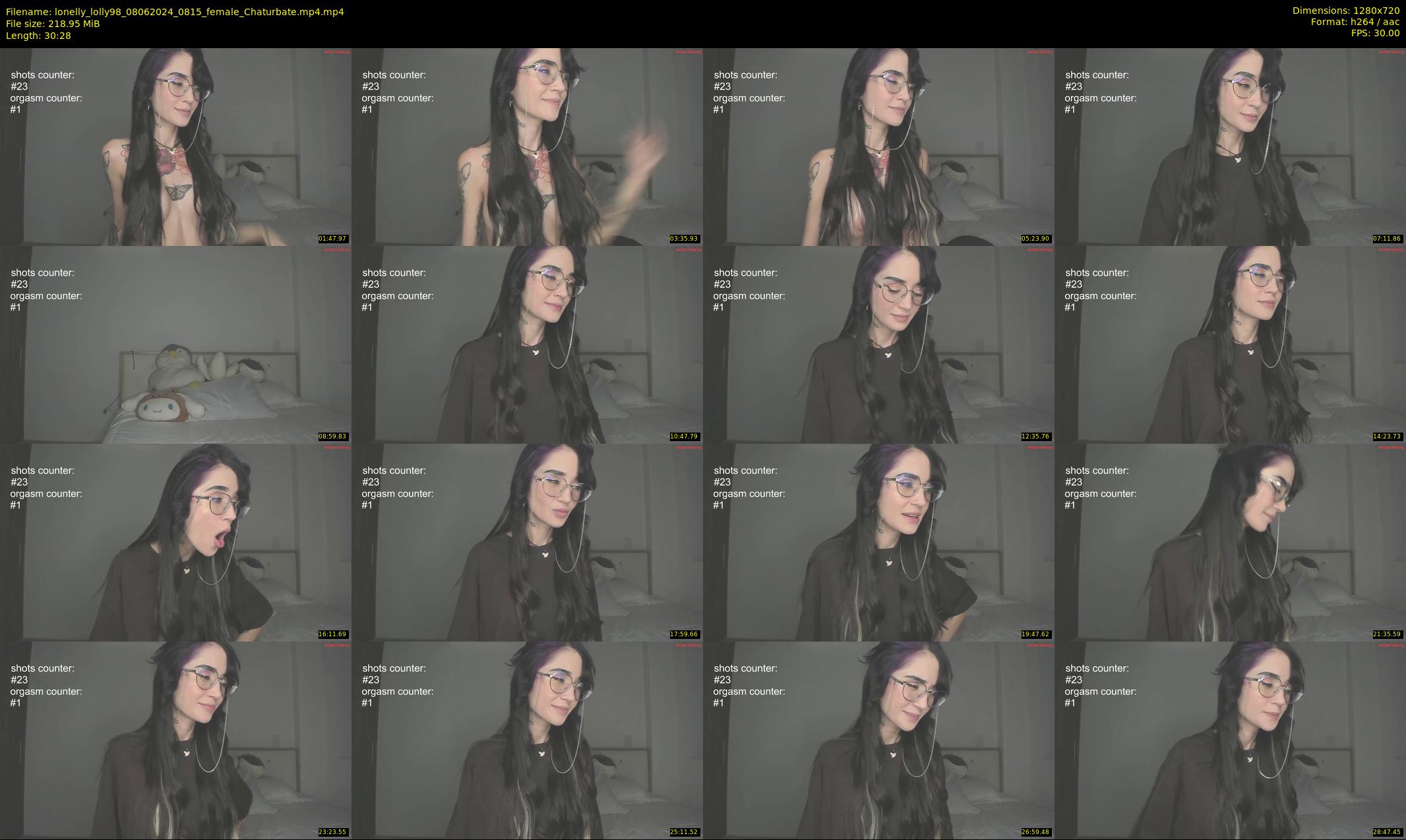 lonelly_lolly98 — 31 minute Chaturbate female cam show recording, 720p, Jun 8, 2024