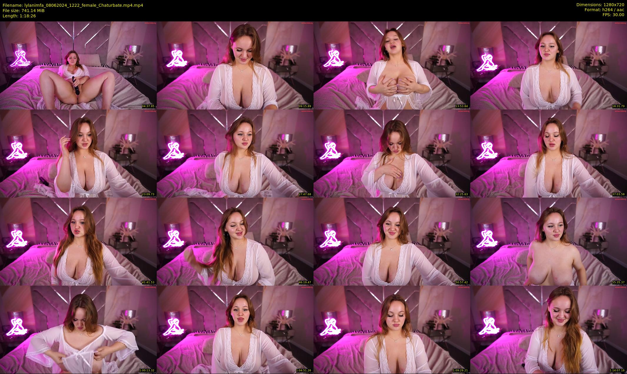 lylanimfa — 79 minute Chaturbate female cam show recording, 720p, Jun 8, 2024