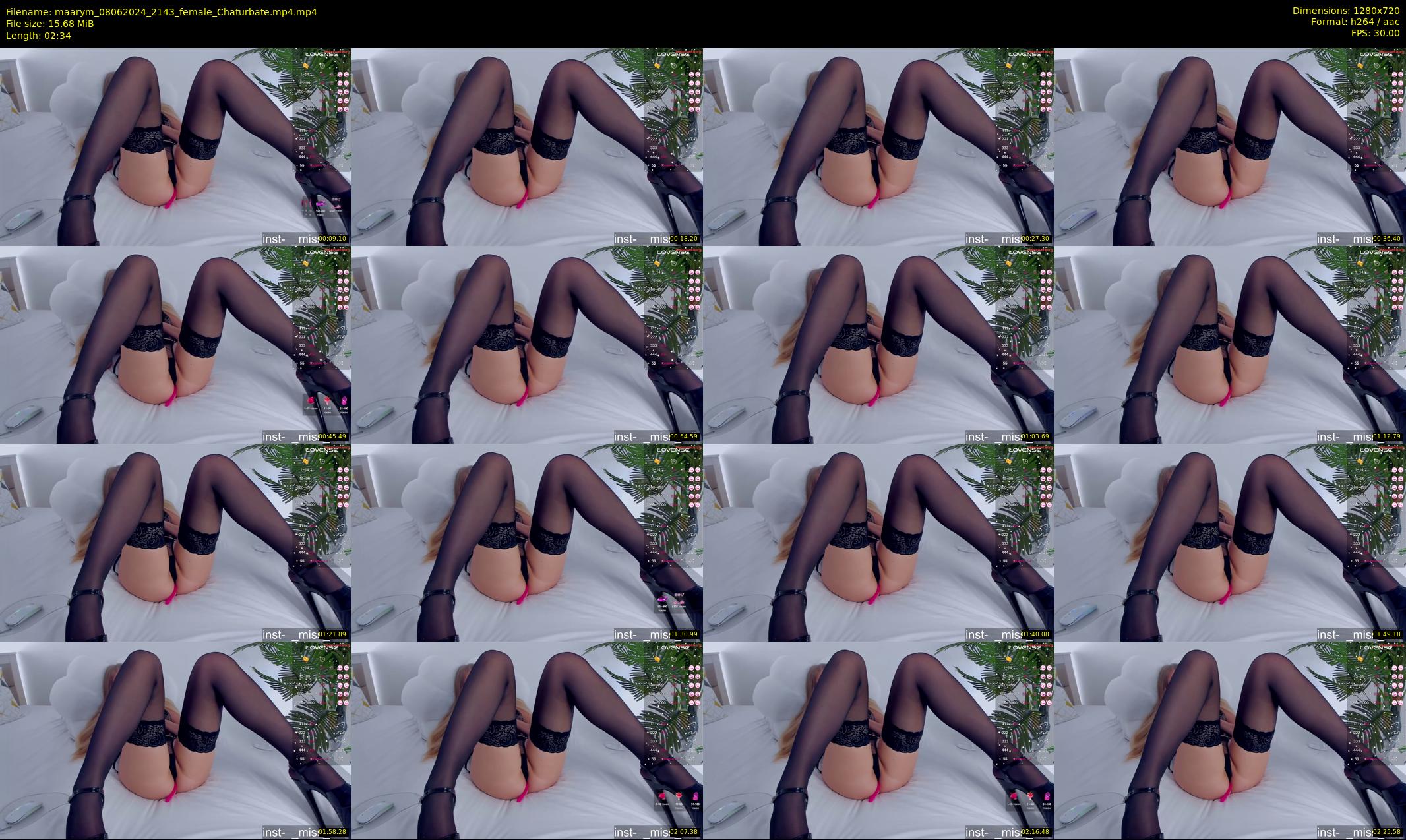 maarym — 3 minute Chaturbate couple cam show recording, 720p, Jun 8, 2024
