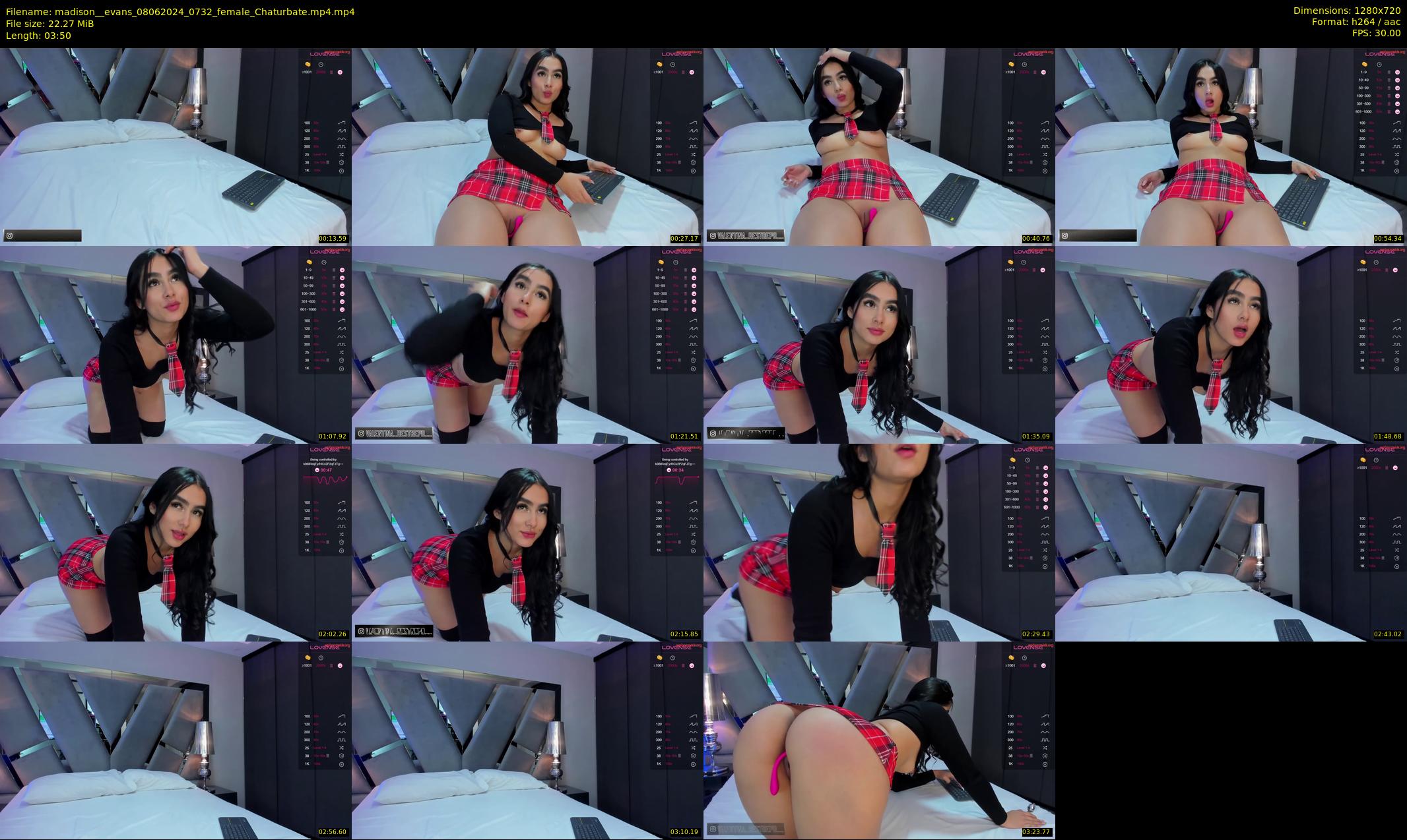 madison__evans — 4 minute Chaturbate female cam show recording, 720p, Jun 8, 2024