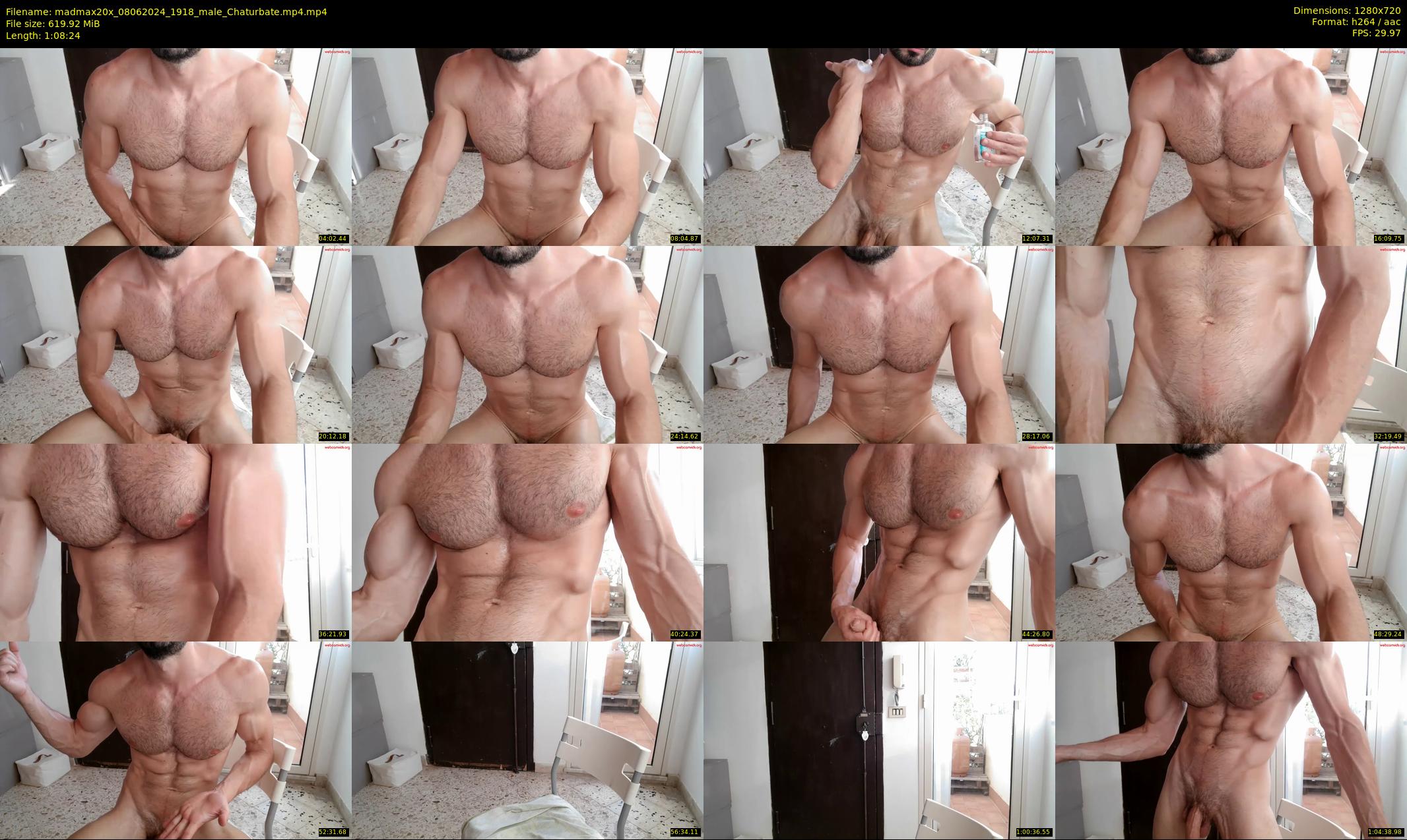 madmax20x — 69 minute Chaturbate male cam show recording, 720p, Jun 8, 2024