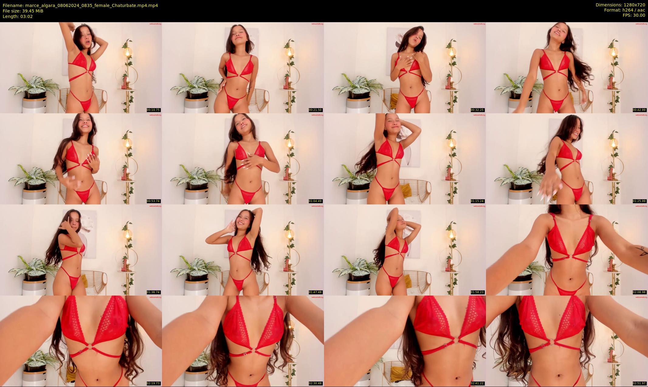 marce_algara — 4 minute Chaturbate female cam show recording, 720p, Jun 8, 2024