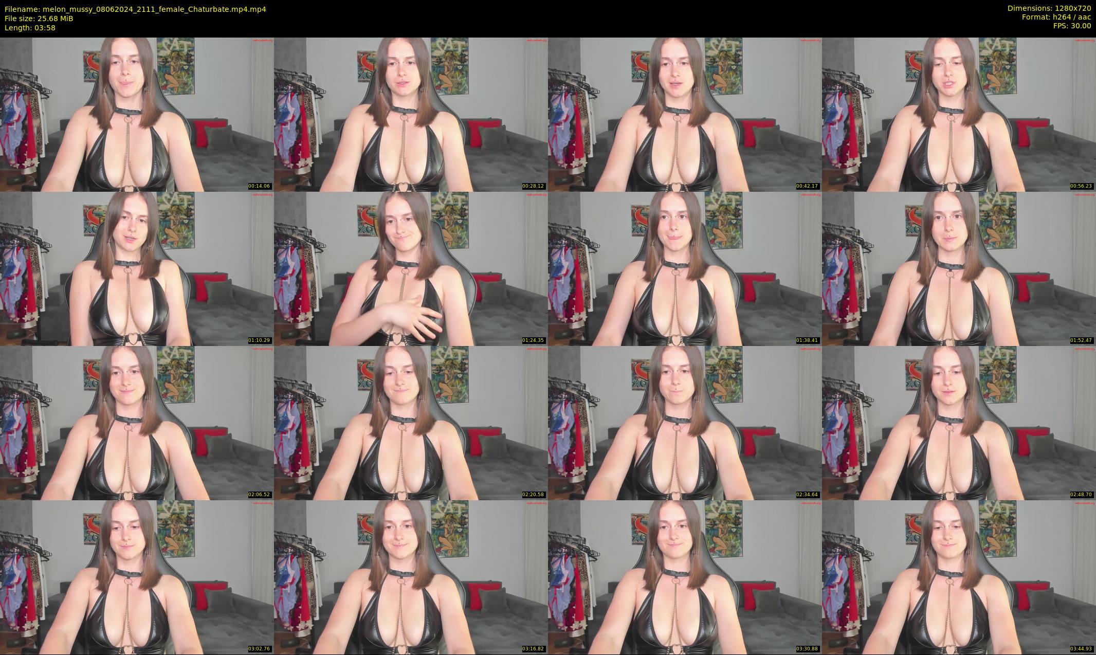 melon_mussy — 4 minute Chaturbate female cam show recording, 720p, Jun 8, 2024