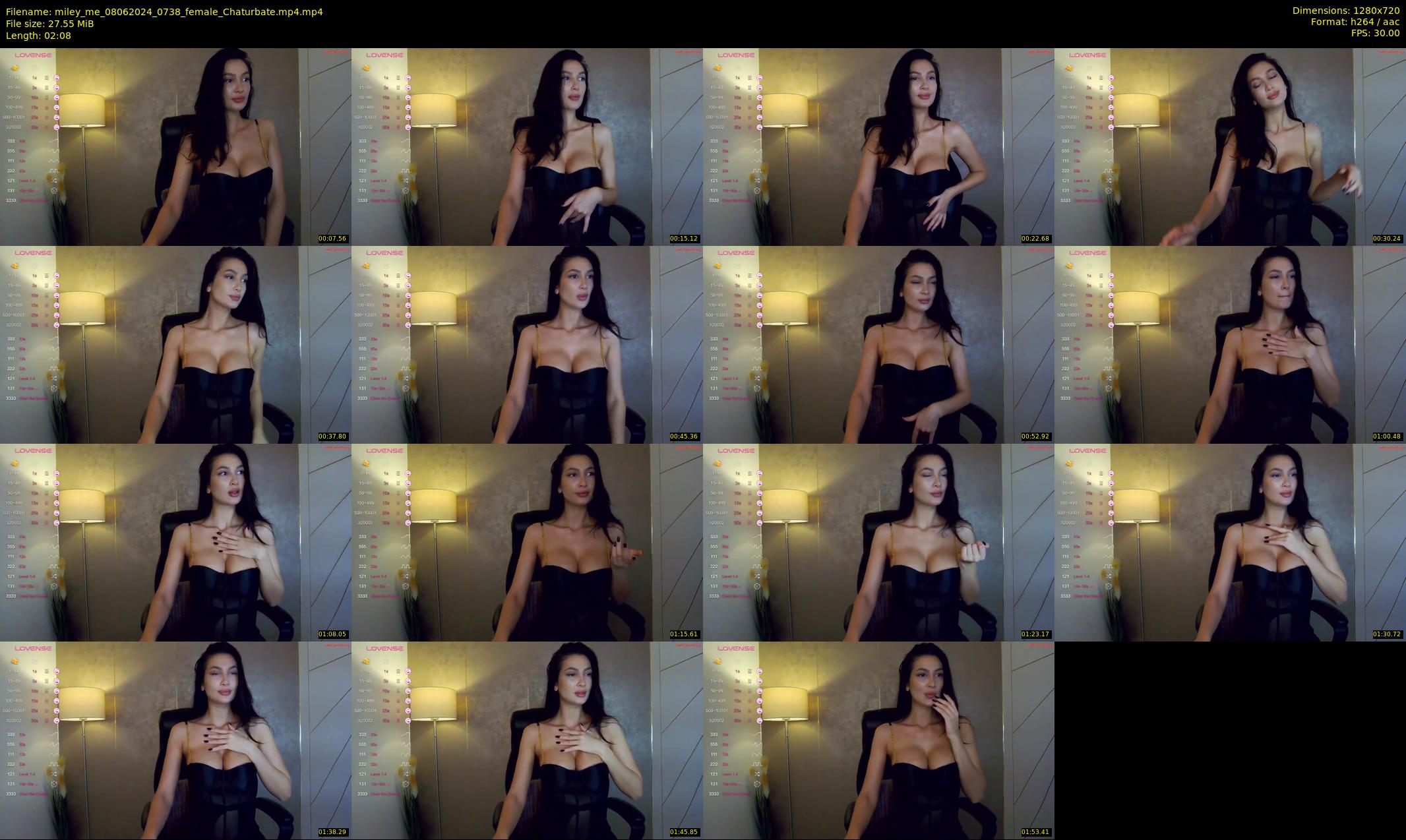 miley_me — 3 minute Chaturbate female cam show recording, 720p, Jun 8, 2024