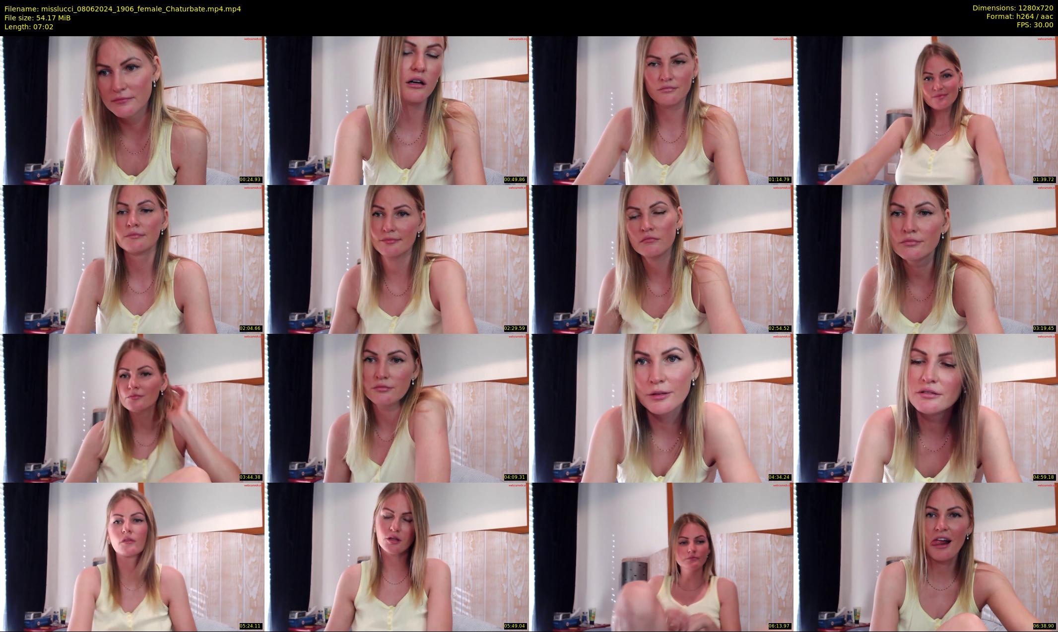misslucci — 8 minute Chaturbate female cam show recording, 720p, Jun 8, 2024