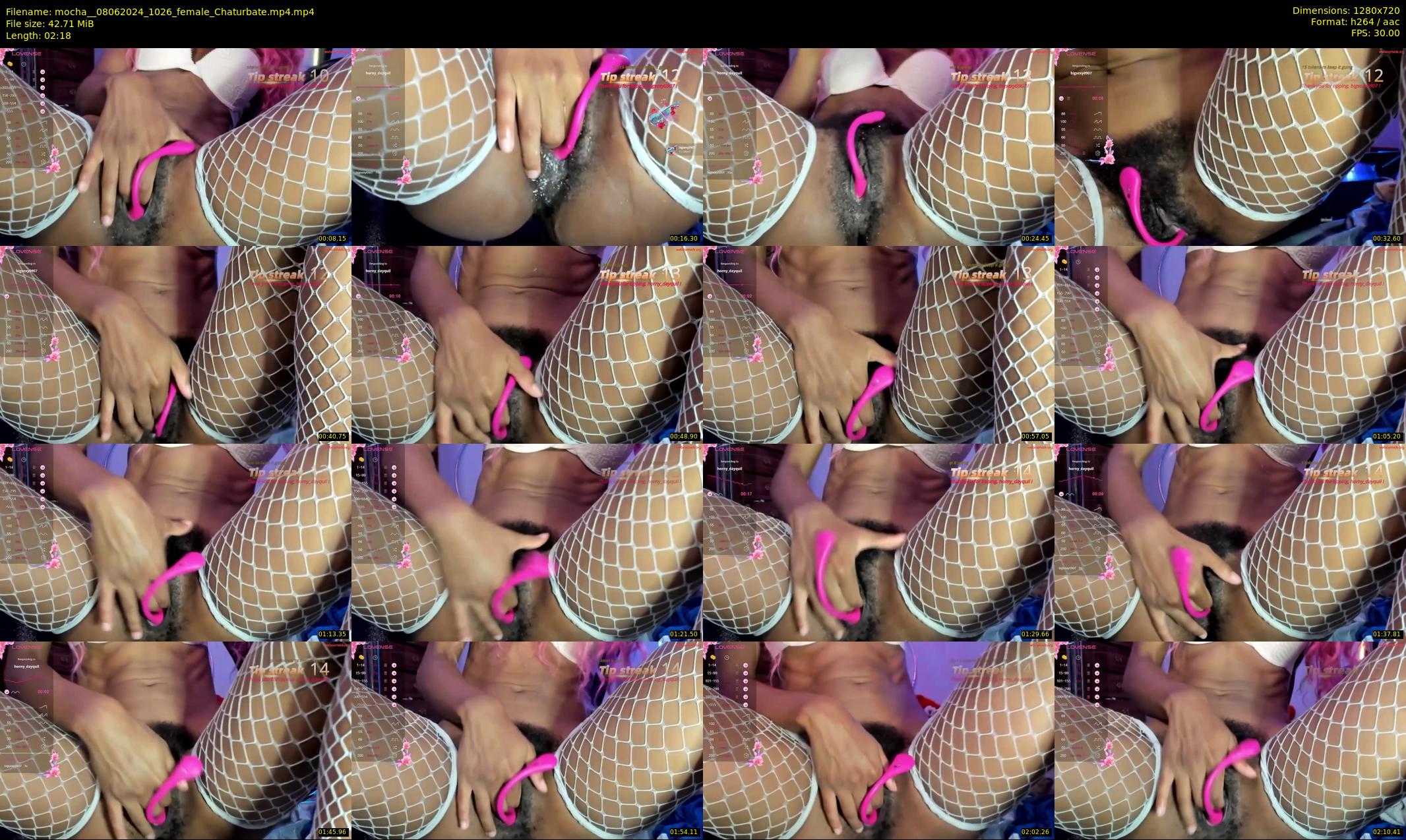 mocha_ — 3 minute Chaturbate female cam show recording, 720p, Jun 8, 2024
