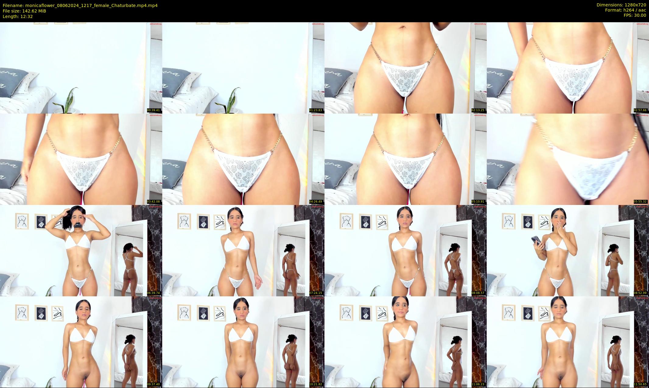 monicaflower — 13 minute Chaturbate female cam show recording, 720p, Jun 8, 2024