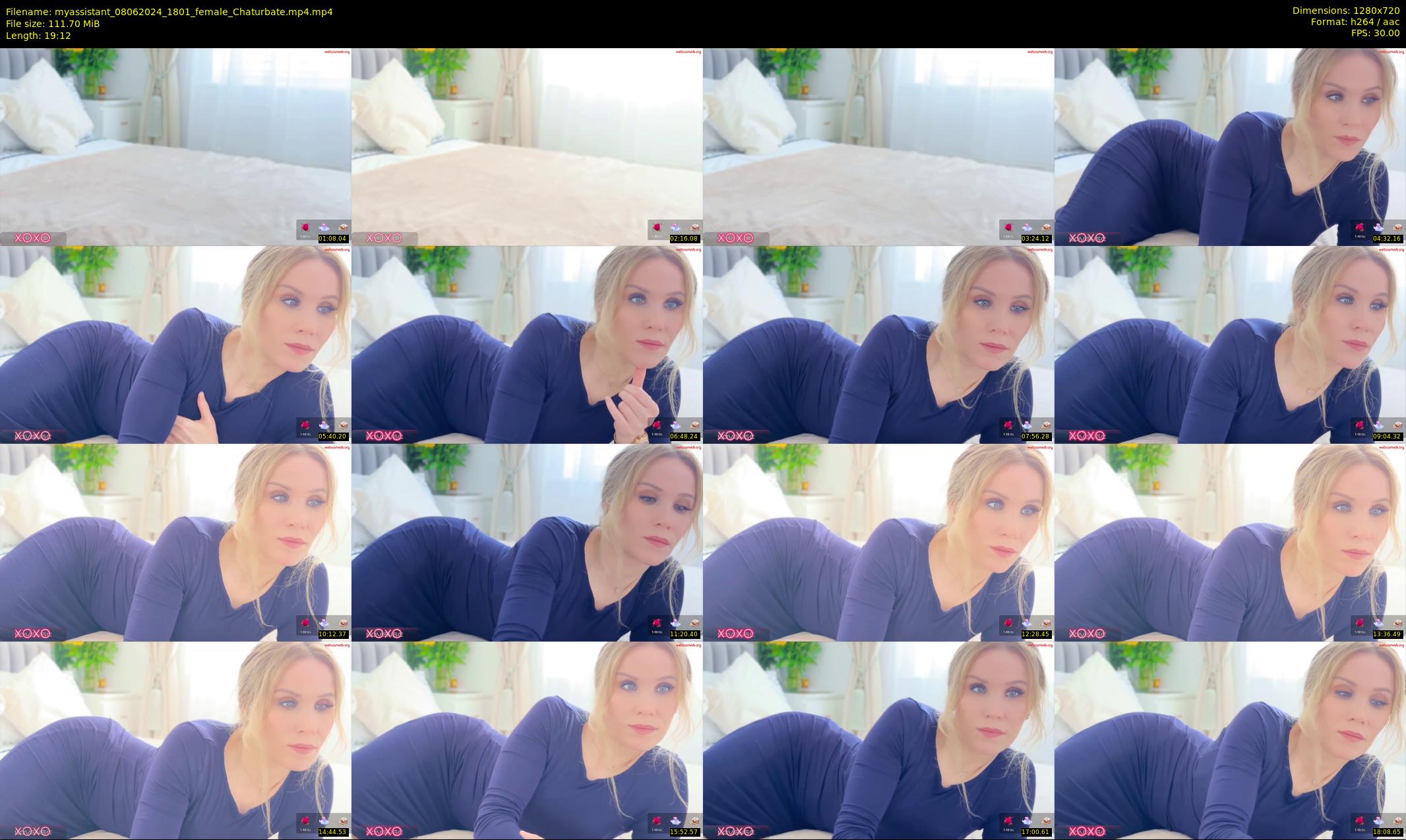 myassistant — 20 minute Chaturbate female cam show recording, 720p, Jun 8, 2024